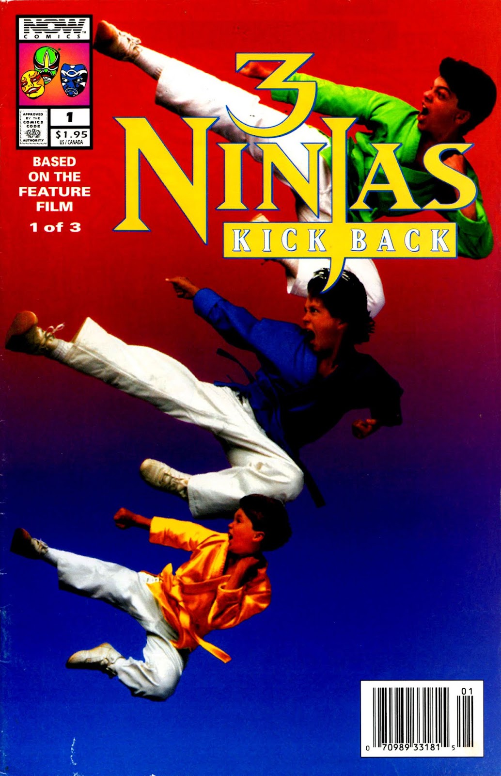 3 Ninjas Kick Back issue 1 - Page 1