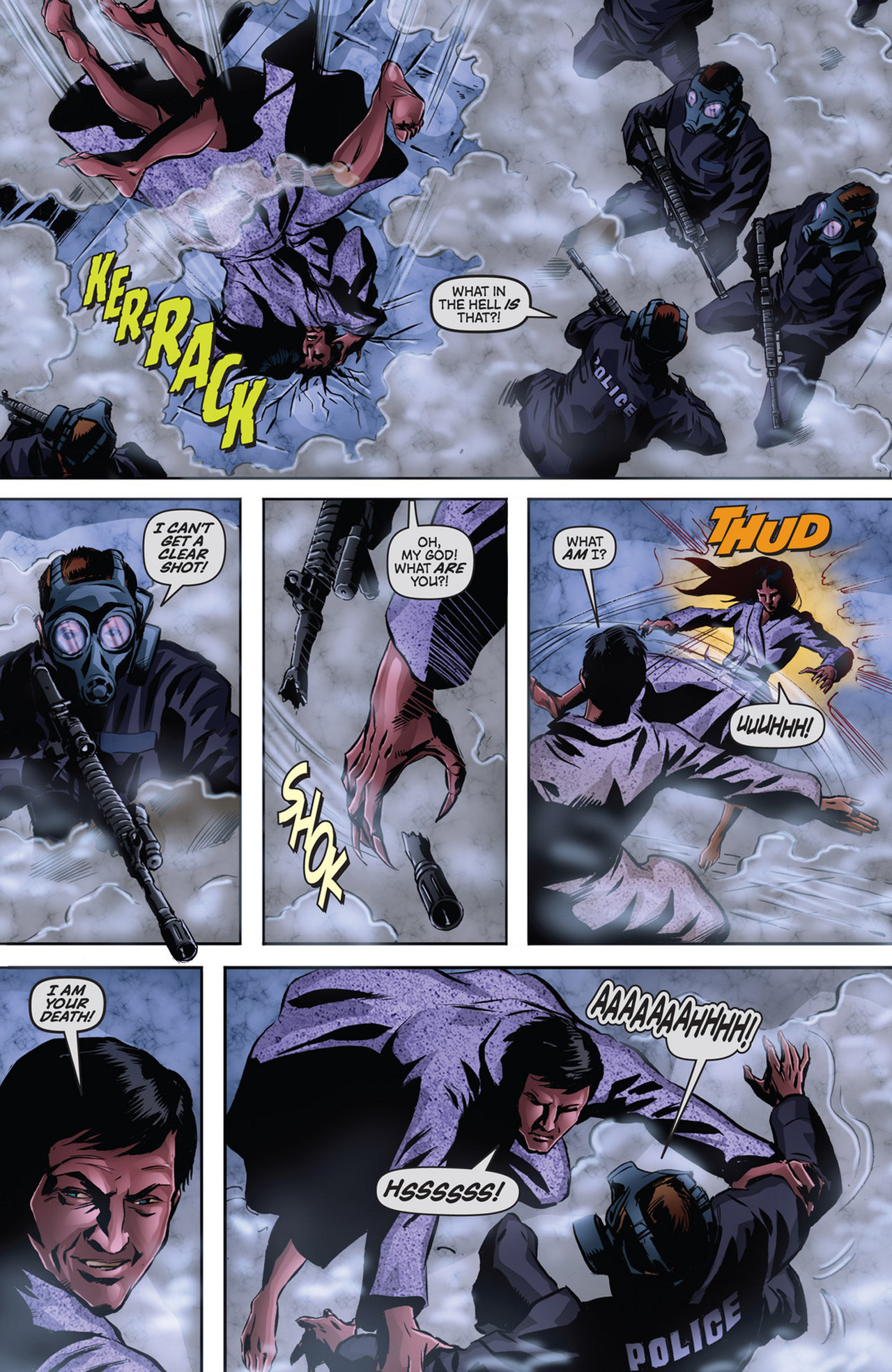 Read online Dark Shadows/Vampirella comic -  Issue #4 - 5