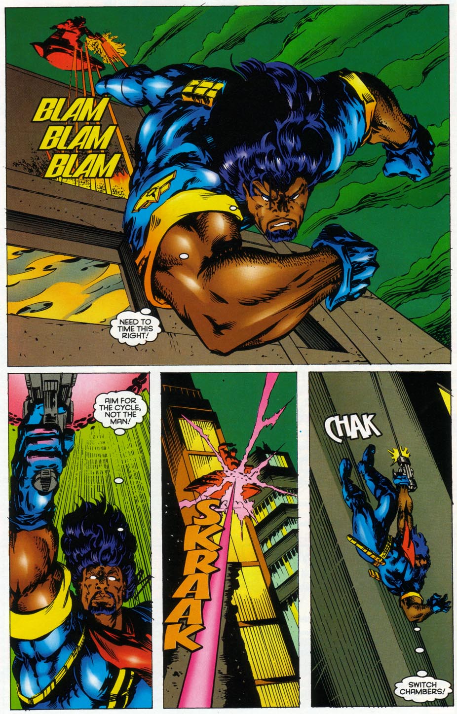 Read online Bishop: X.S.E. comic -  Issue #2 - 21