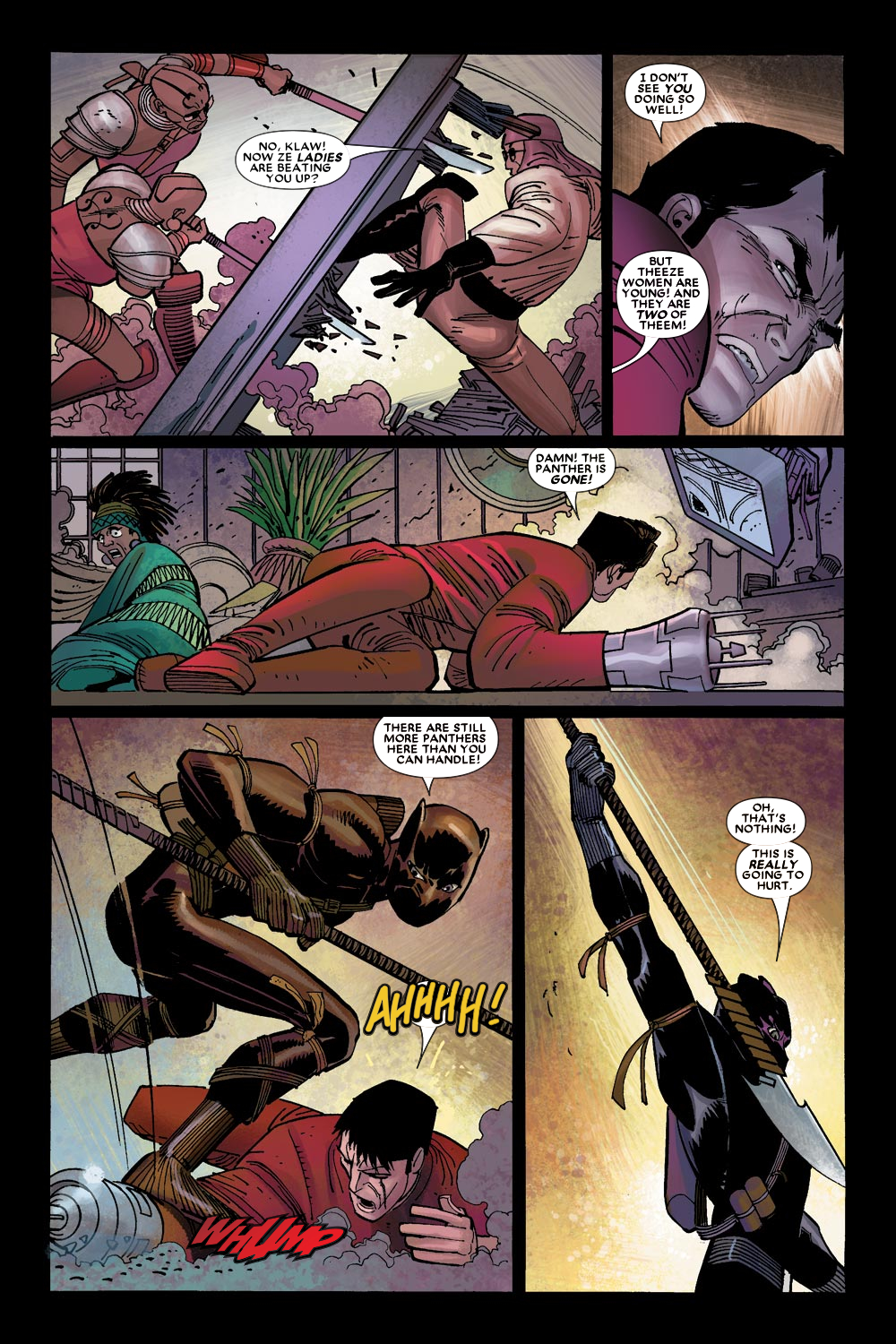 Read online Black Panther (2005) comic -  Issue #6 - 9