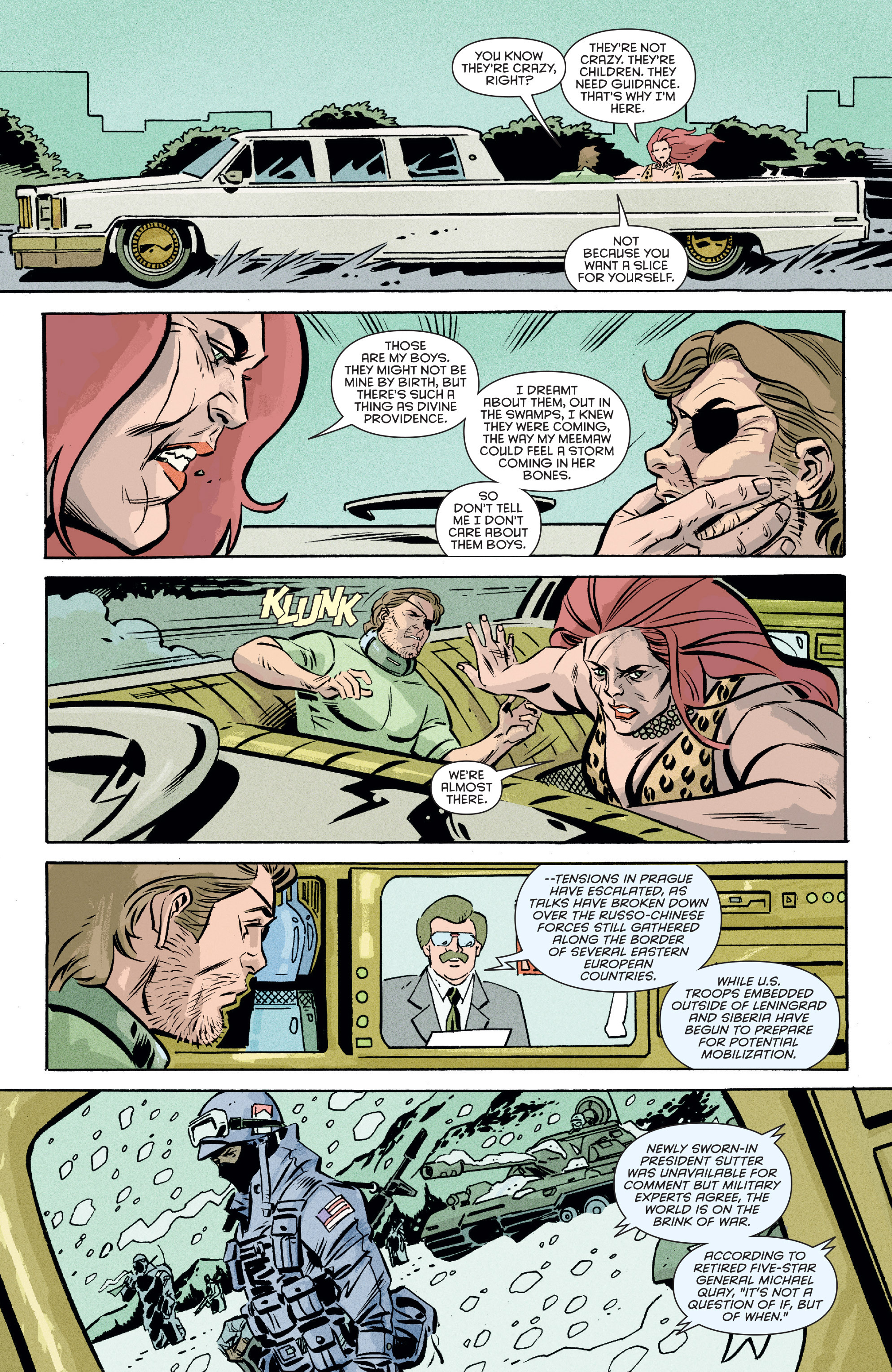 Read online Escape from New York comic -  Issue #3 - 12