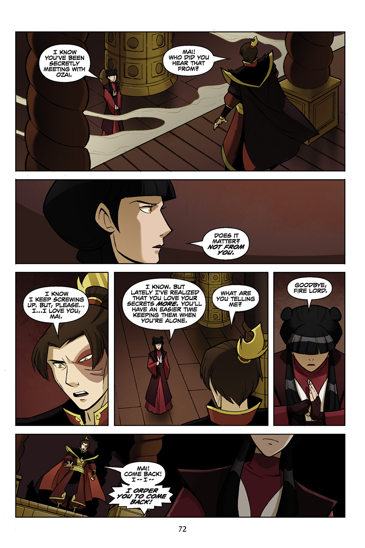 Read online Nickelodeon Avatar: The Last Airbender - The Promise comic -  Issue # Part 2 - 73