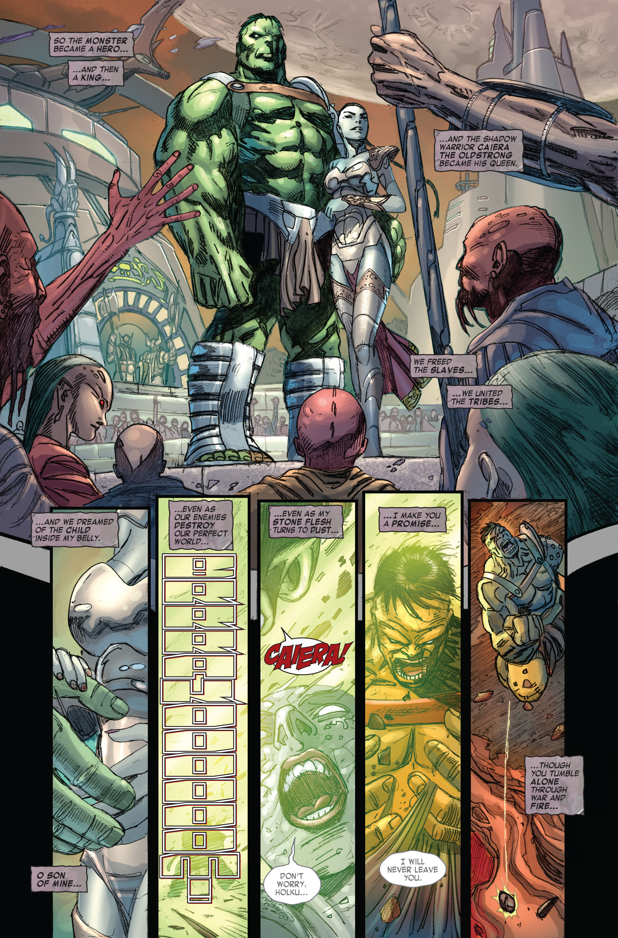 Read online Skaar: Son of Hulk comic -  Issue #1 - 5