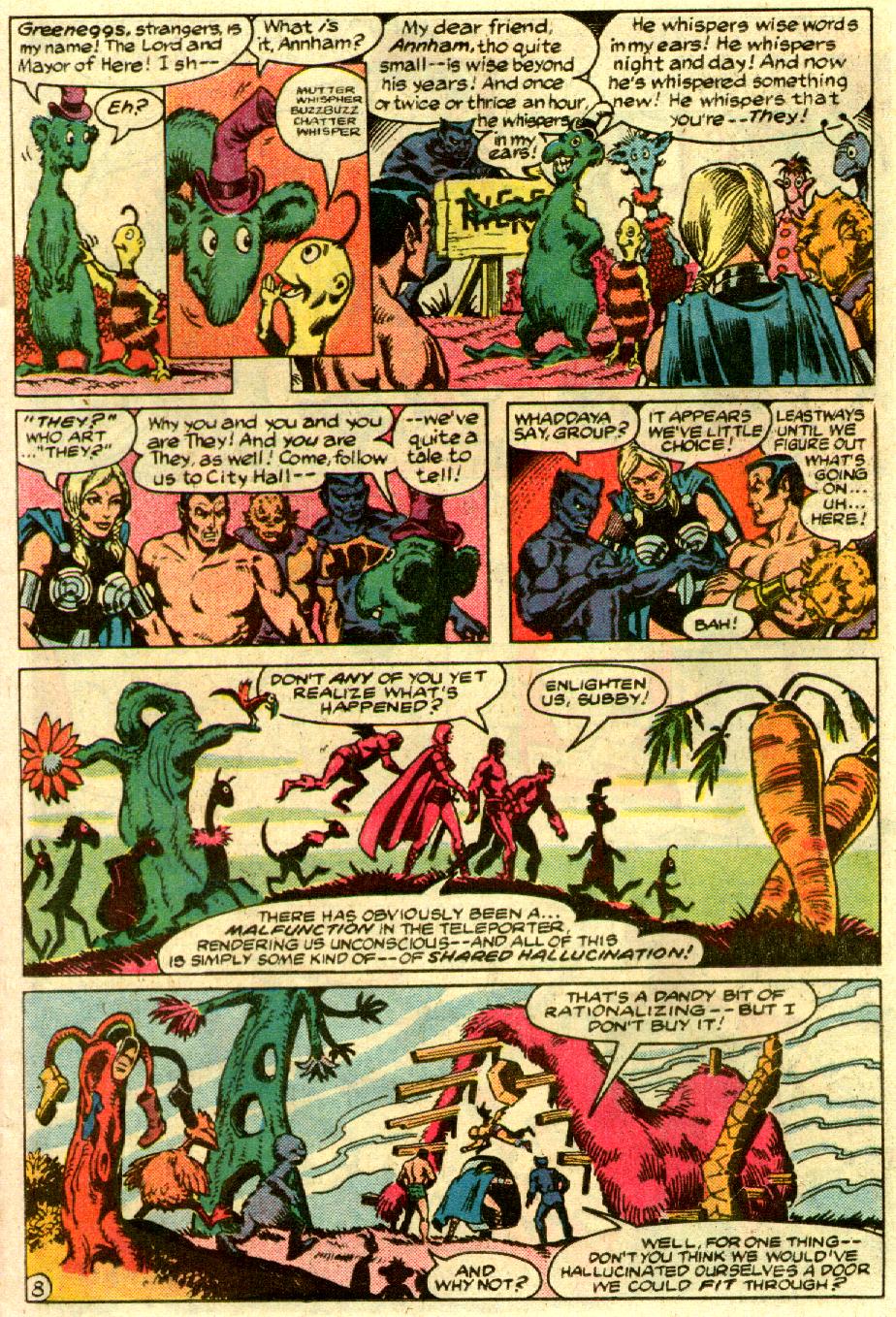 Read online The Defenders (1972) comic -  Issue #115 - 9