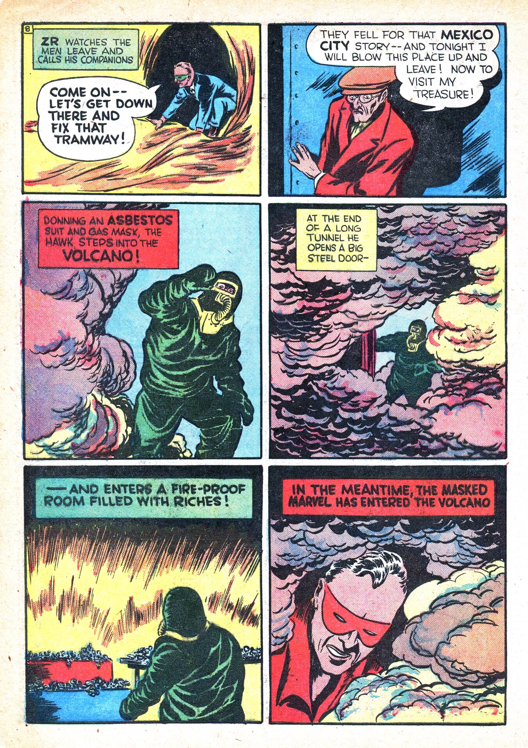 Read online Masked Marvel comic -  Issue #1 - 20