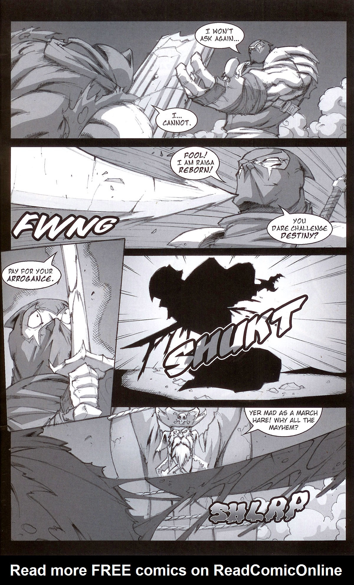 Read online Pirates vs. Ninjas comic -  Issue #3 - 1