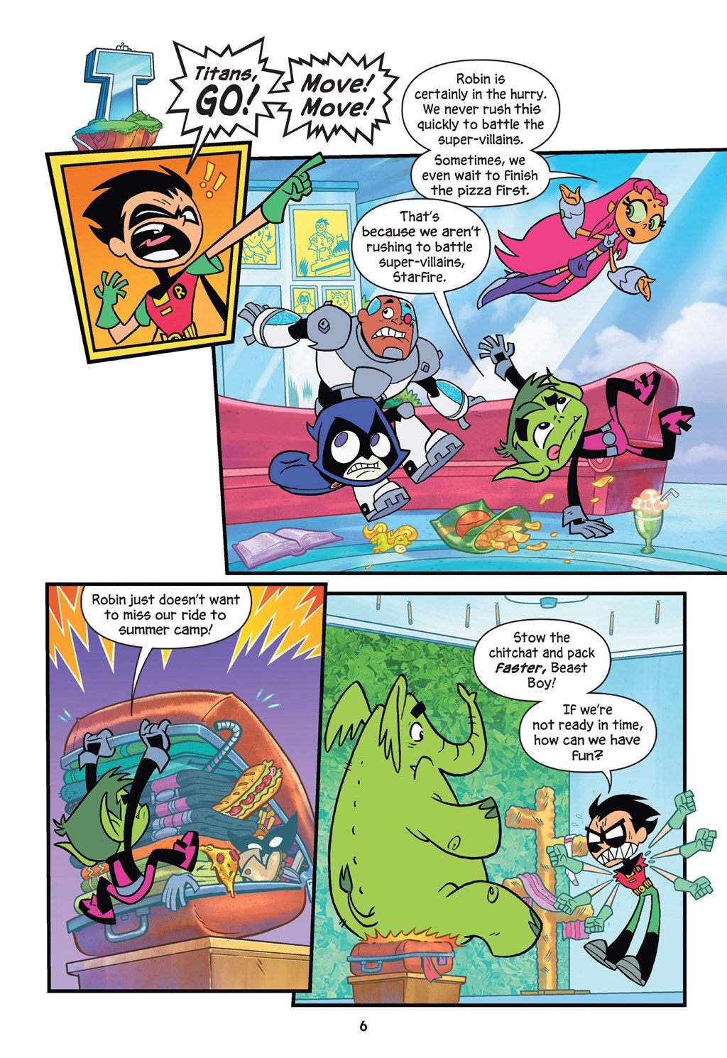 Read online Teen Titans Go! To Camp comic -  Issue # _TPB - 5