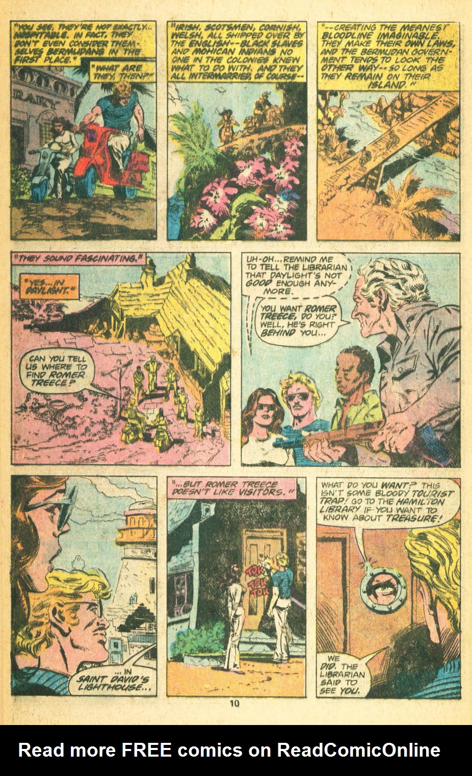 Read online The Deep (1977) comic -  Issue # Full - 9