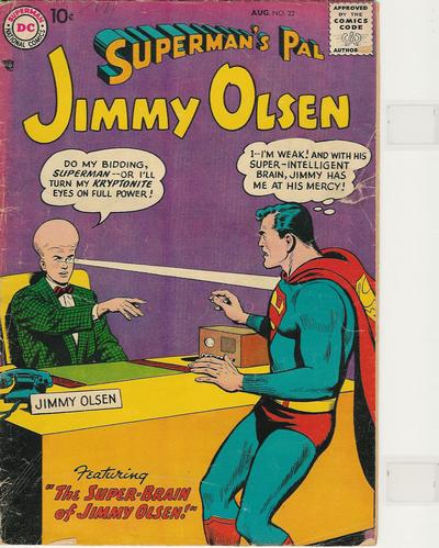 Read online Superman's Pal Jimmy Olsen comic -  Issue #22 - 1