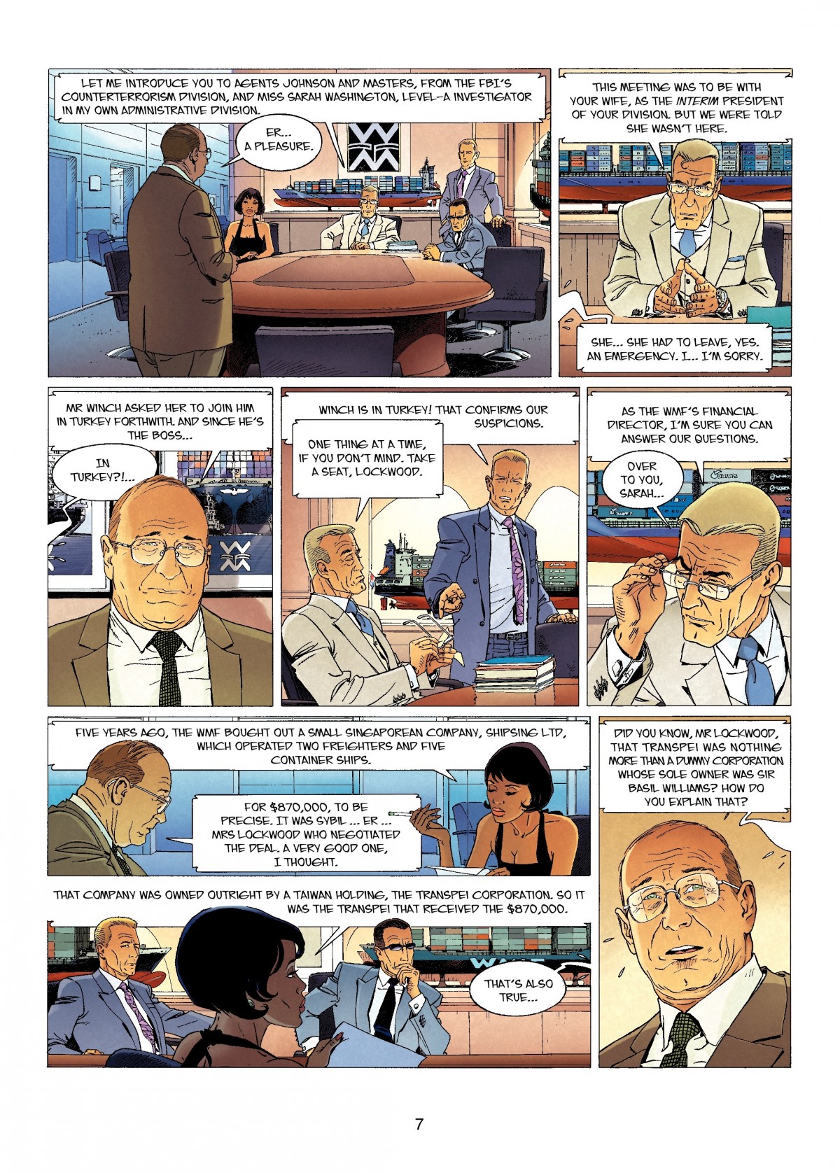 Read online Largo Winch comic -  Issue # TPB 14 - 7