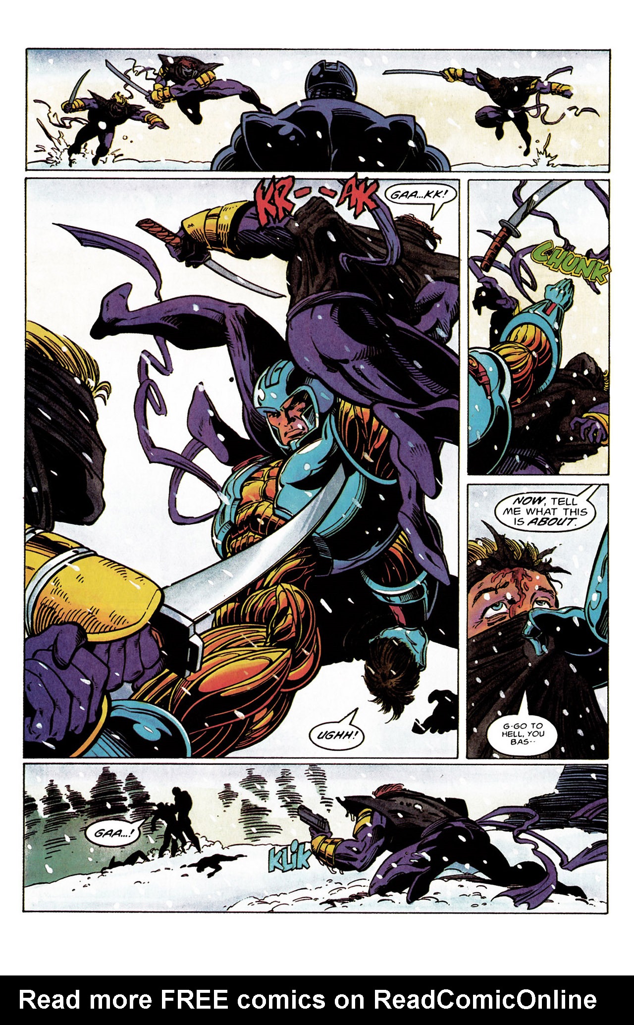 Read online Ninjak (1994) comic -  Issue #5 - 5