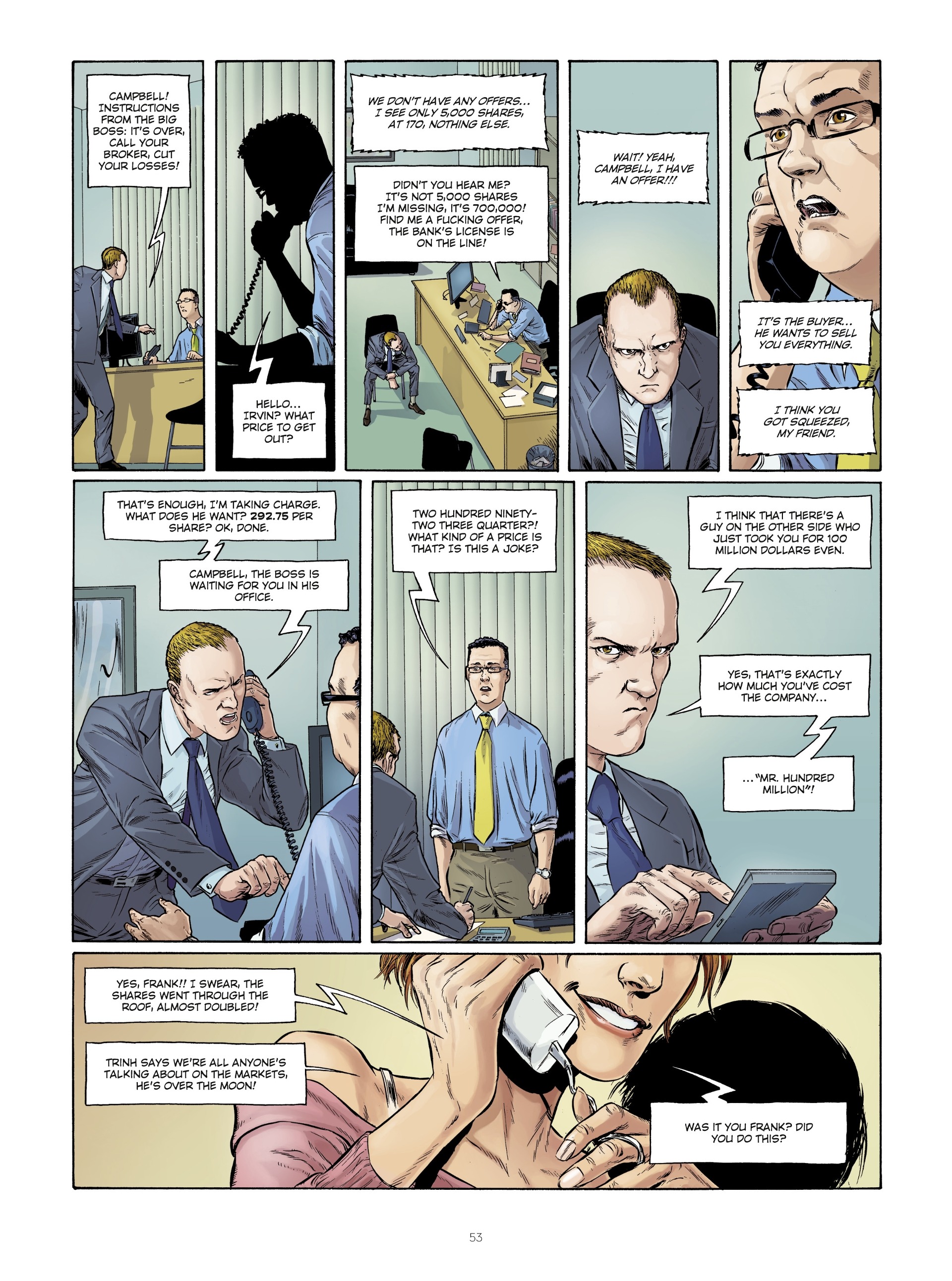 Read online Hedge Fund comic -  Issue #1 - 55