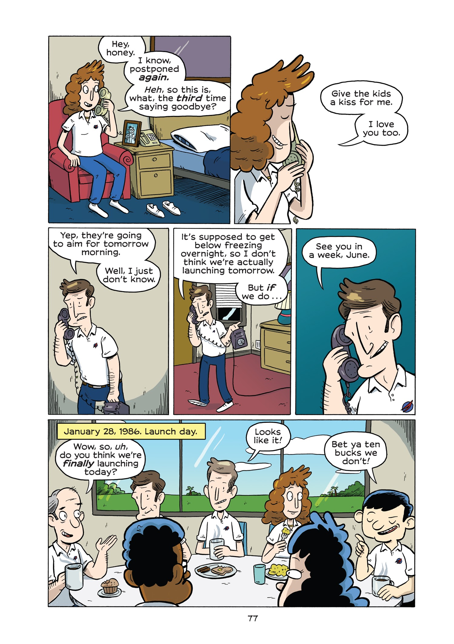 Read online History Comics comic -  Issue # The Challenger Disaster: Tragedy in the Skies - 83