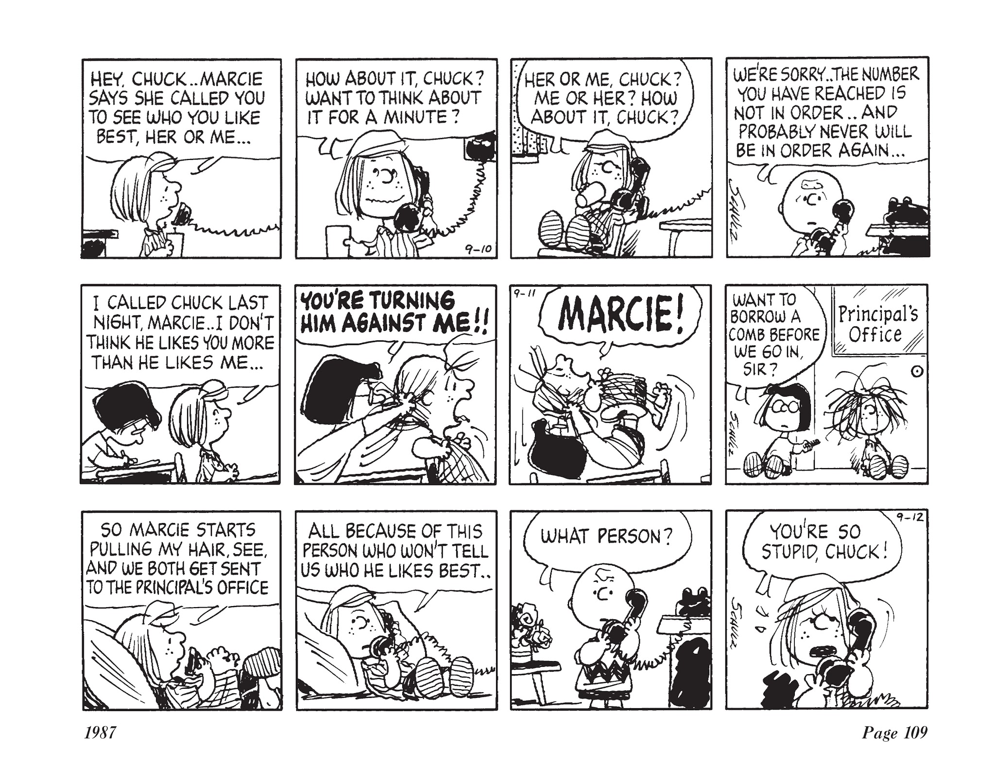 Read online The Complete Peanuts comic -  Issue # TPB 19 - 124