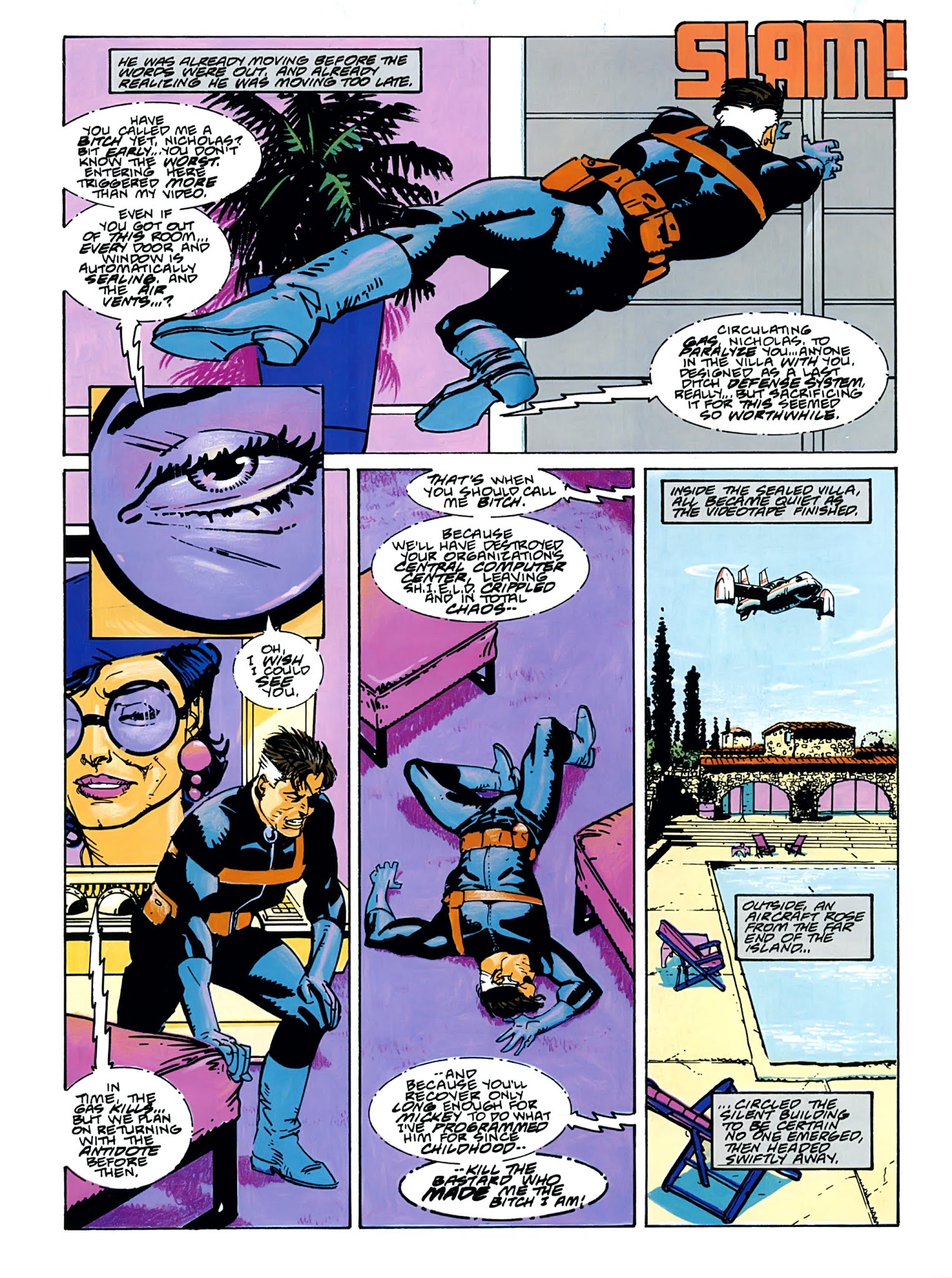 Read online Wolverine, Nick Fury: The Scorpio Connection comic -  Issue # TPB - 49