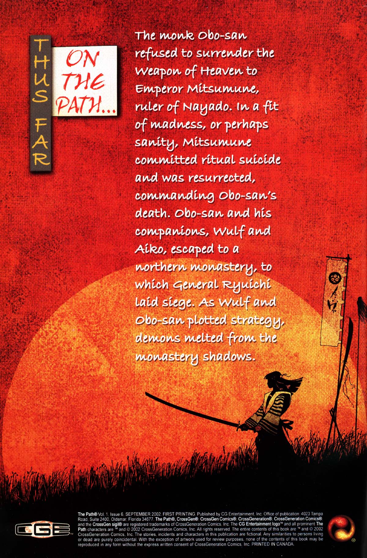 Read online The Path comic -  Issue #6 - 2