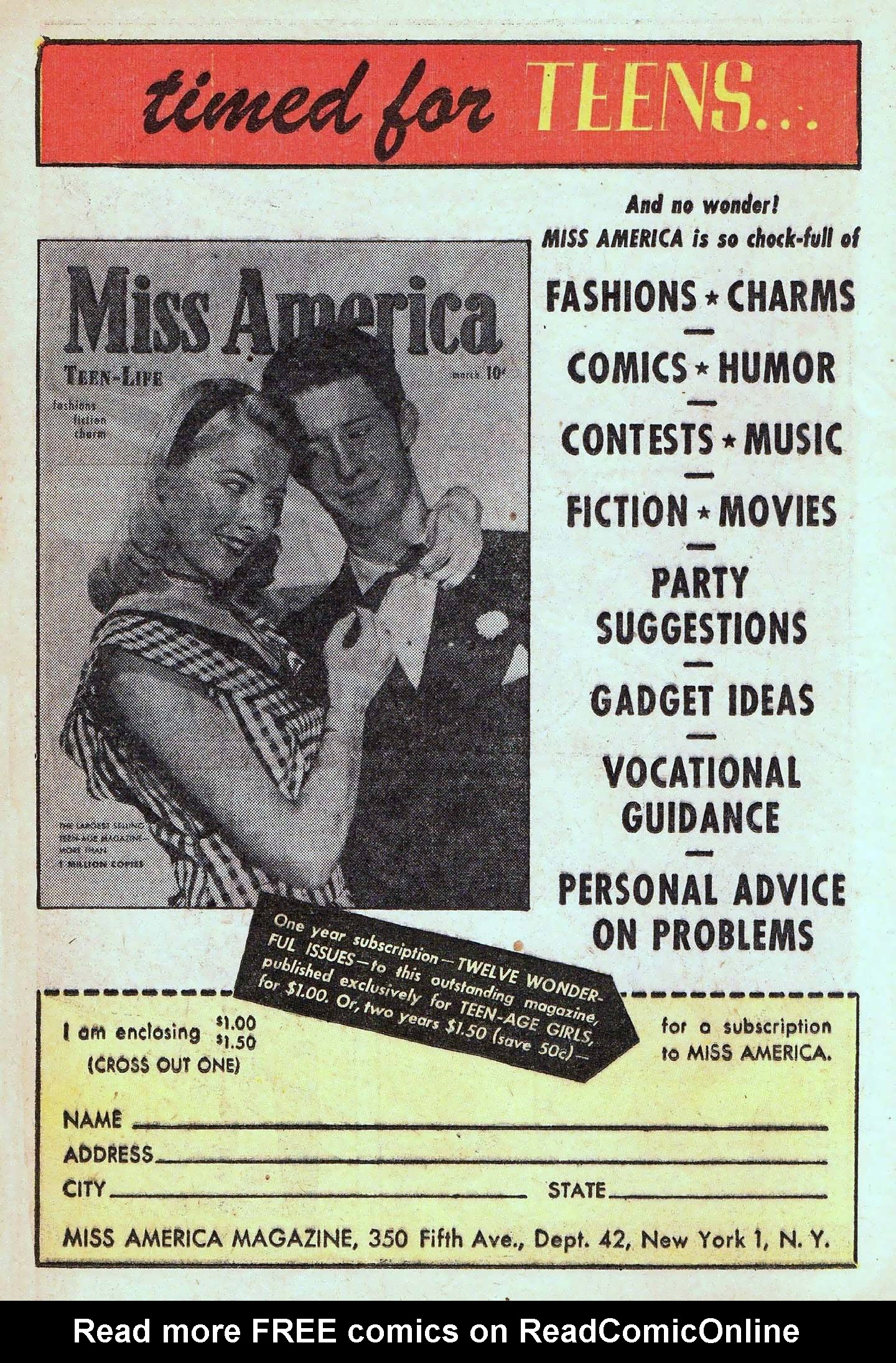 Read online Young Allies Comics comic -  Issue #19 - 18