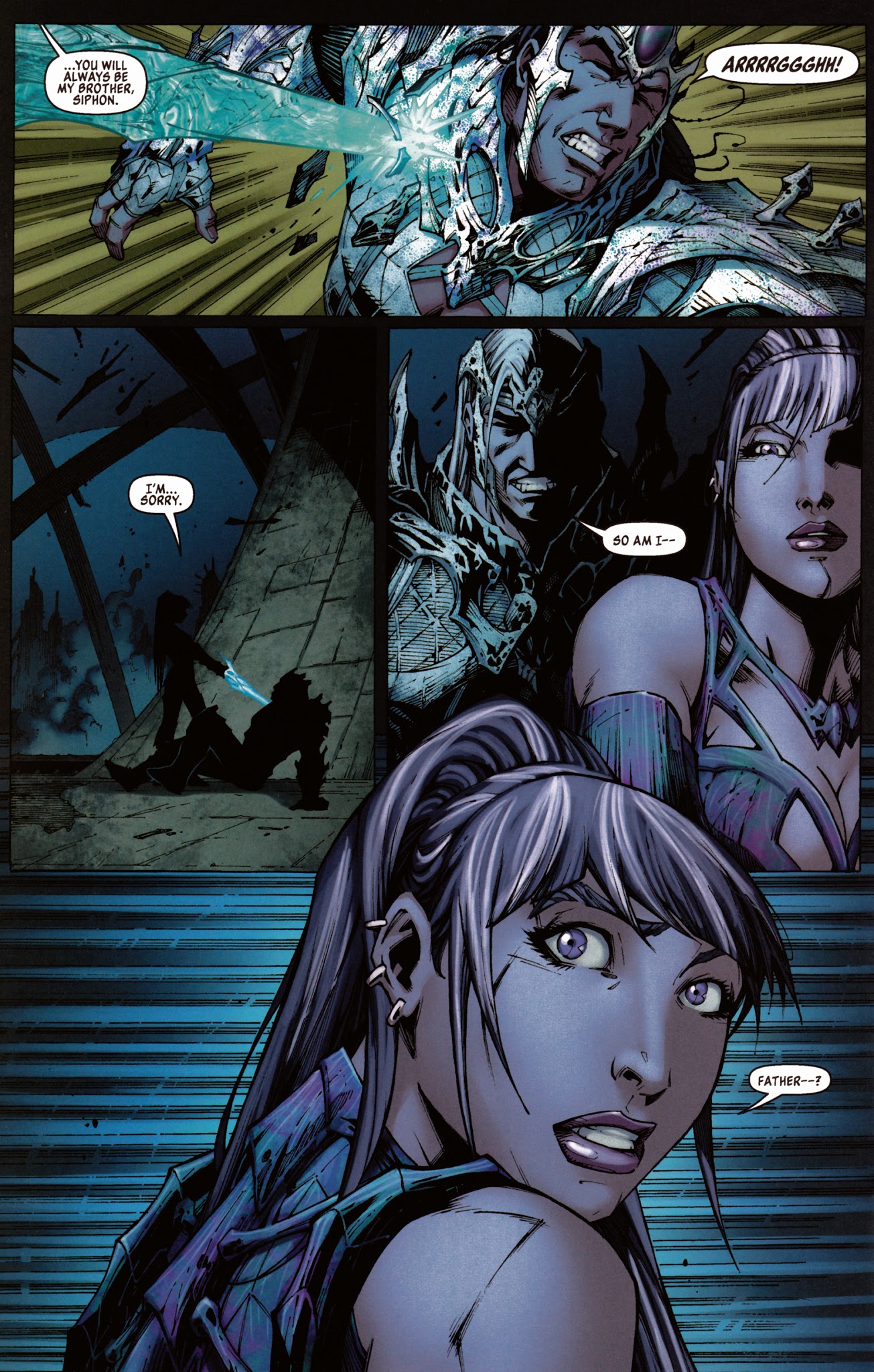 Read online Michael Turner's Fathom: Kiani comic -  Issue #4 - 17