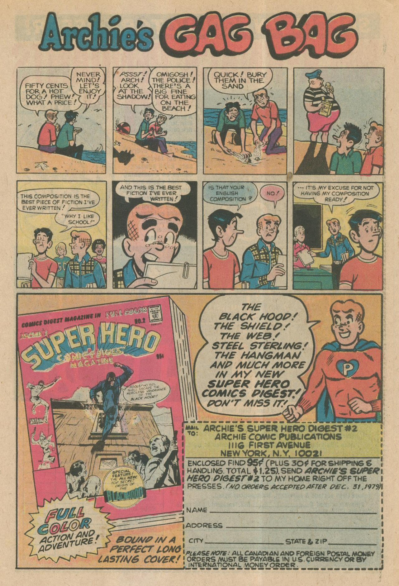 Read online Archie's Joke Book Magazine comic -  Issue #259 - 27