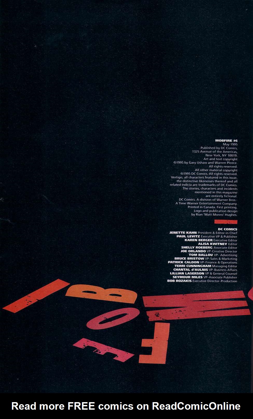 Read online Mobfire comic -  Issue #6 - 3