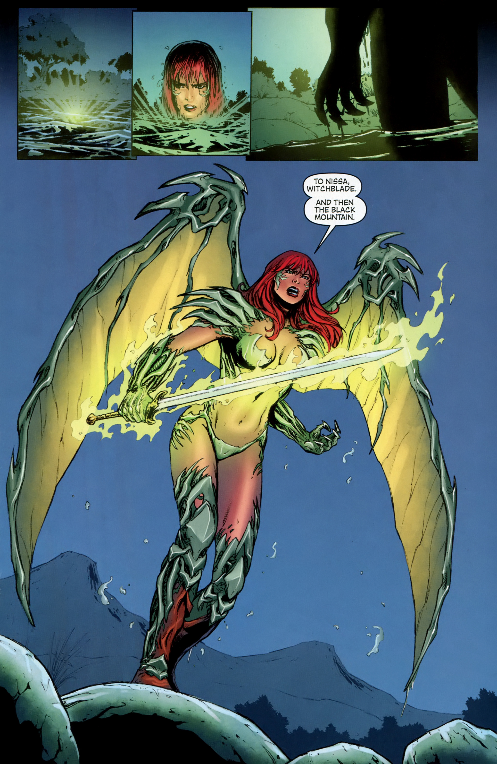 Read online Witchblade/Red Sonja comic -  Issue #4 - 18