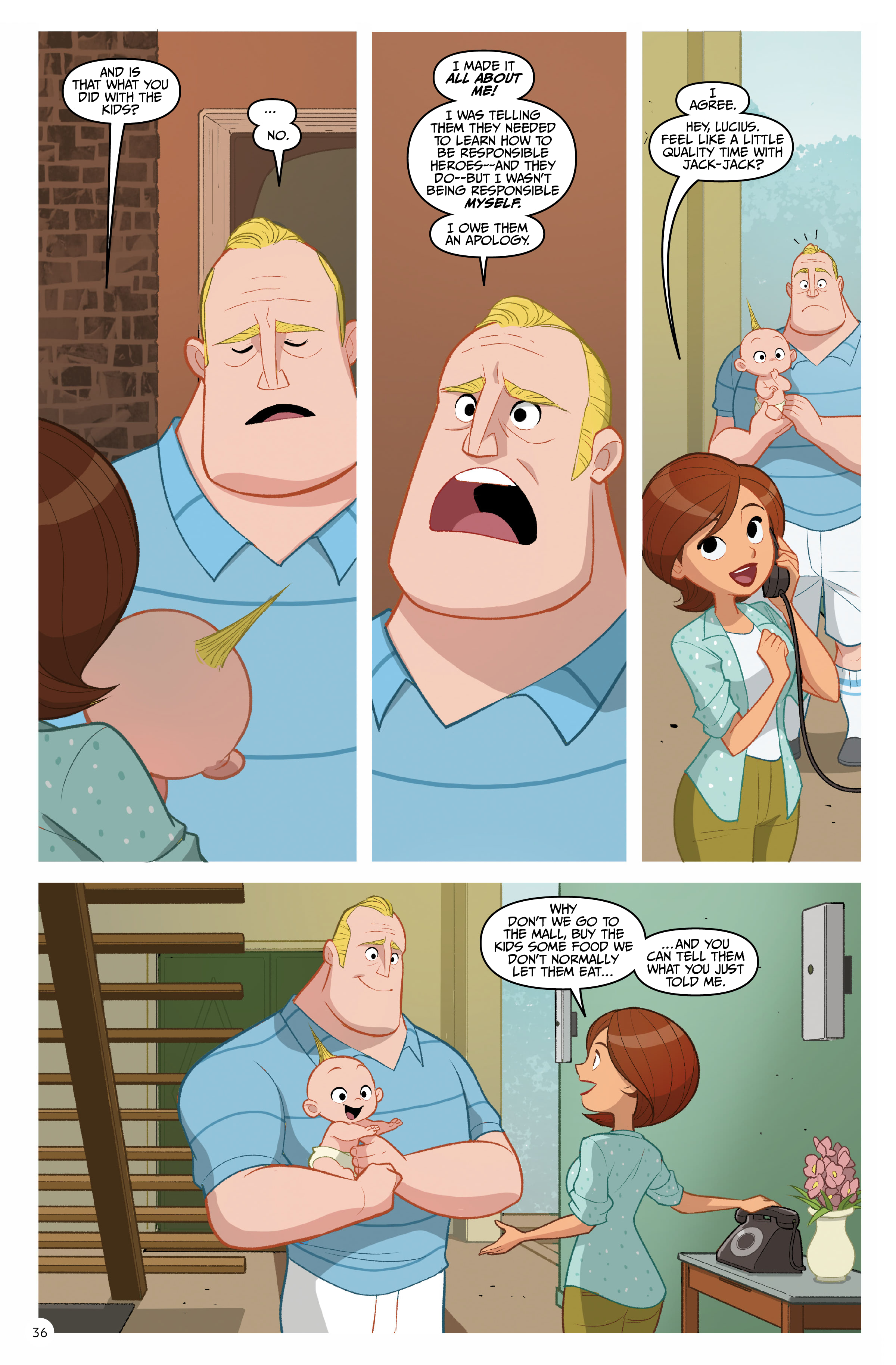 Read online Disney/PIXAR Incredibles 2 Library Edition comic -  Issue # TPB (Part 1) - 35