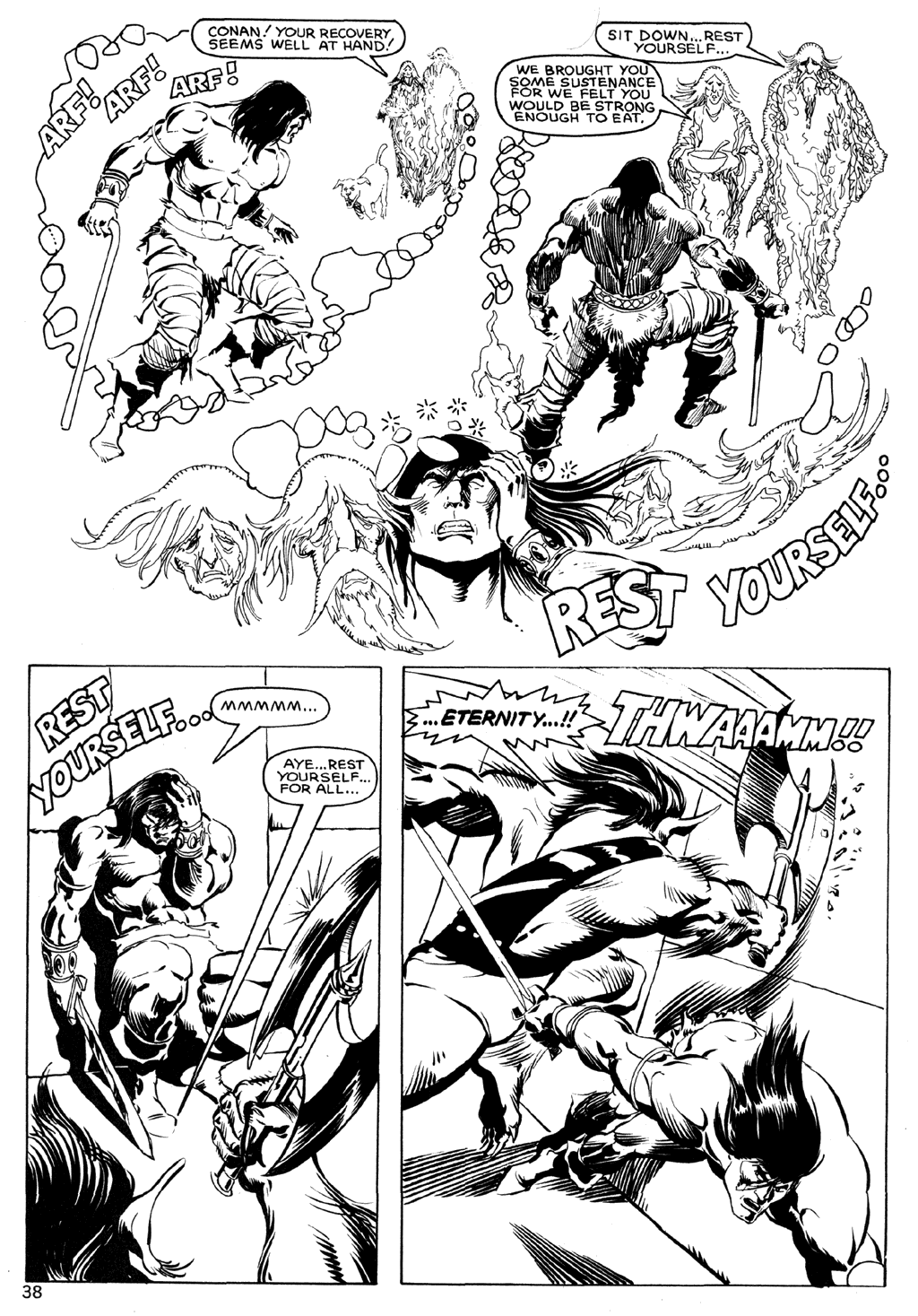 The Savage Sword Of Conan issue 120 - Page 39