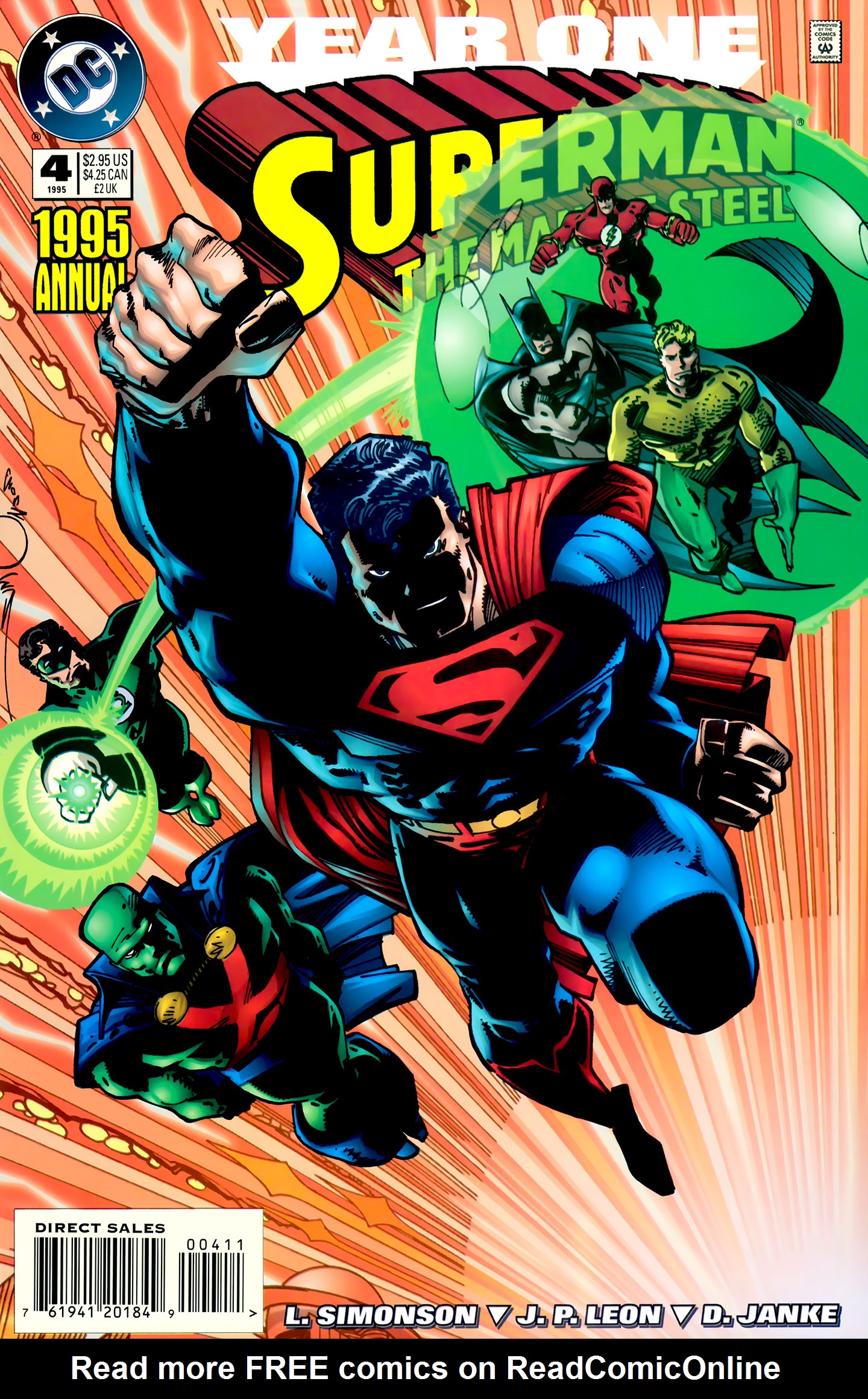 Read online Superman: The Man of Steel (1991) comic -  Issue # _Annual 4 - 1
