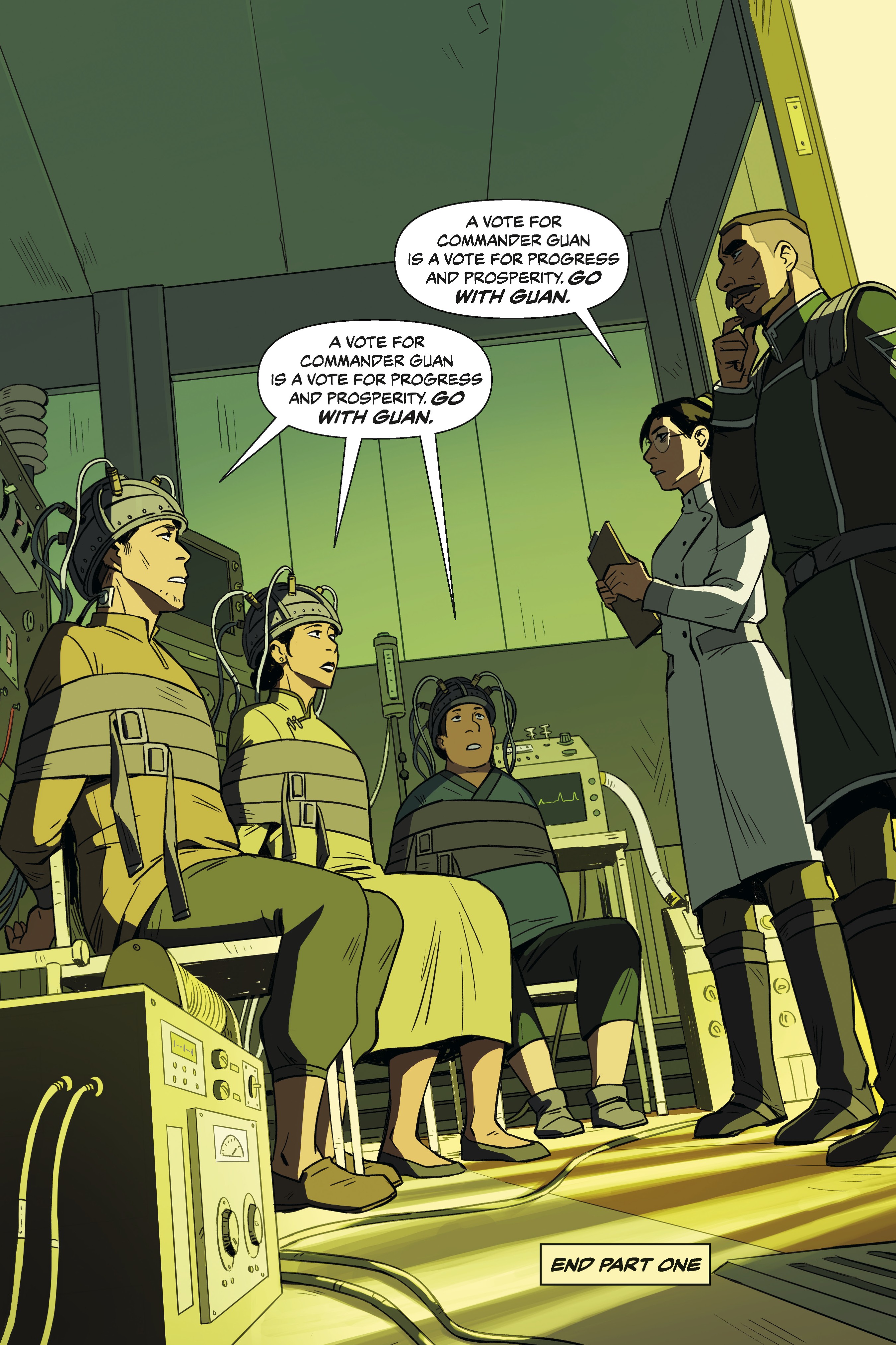 Read online Nickelodeon The Legend of Korra: Ruins of the Empire comic -  Issue # TPB 1 - 76