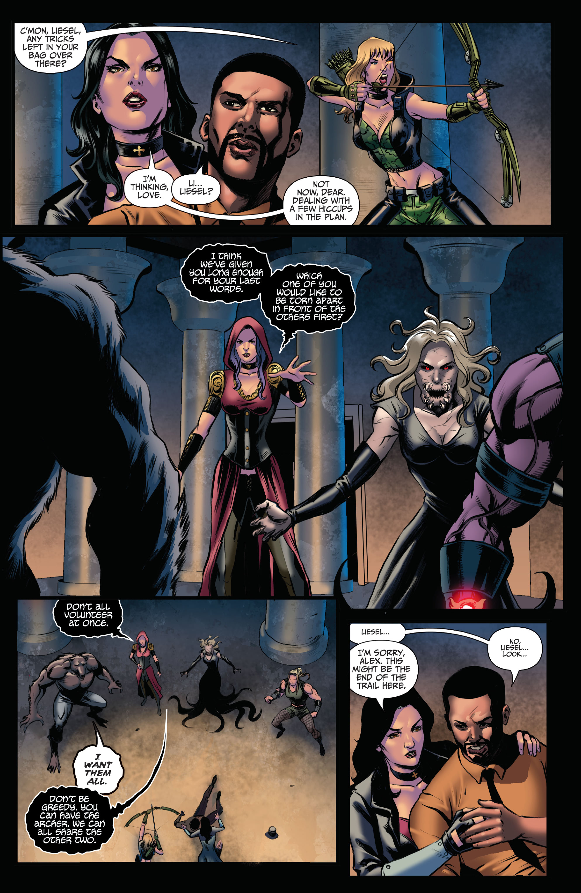 Read online Van Helsing vs The League of Monsters comic -  Issue #5 - 12