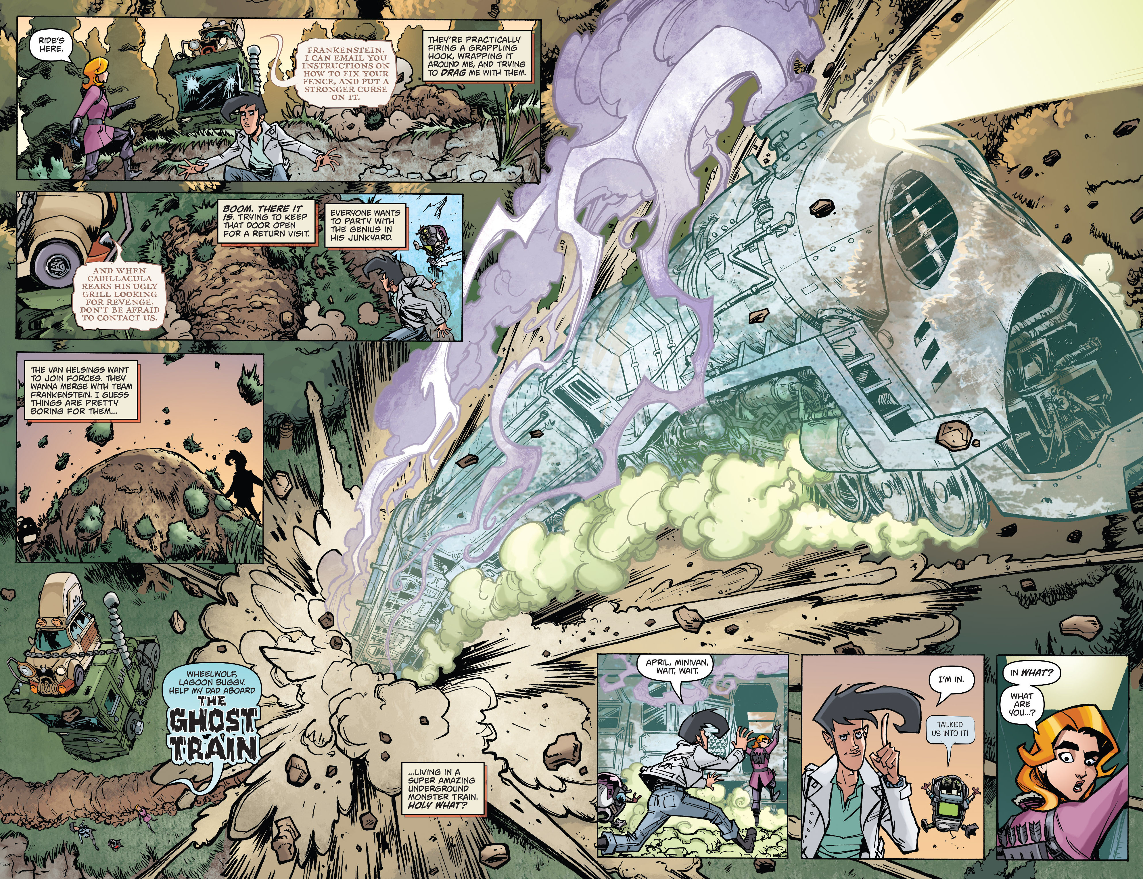 Read online Monster Motors: The Curse of Minivan Helsing comic -  Issue #2 - 22