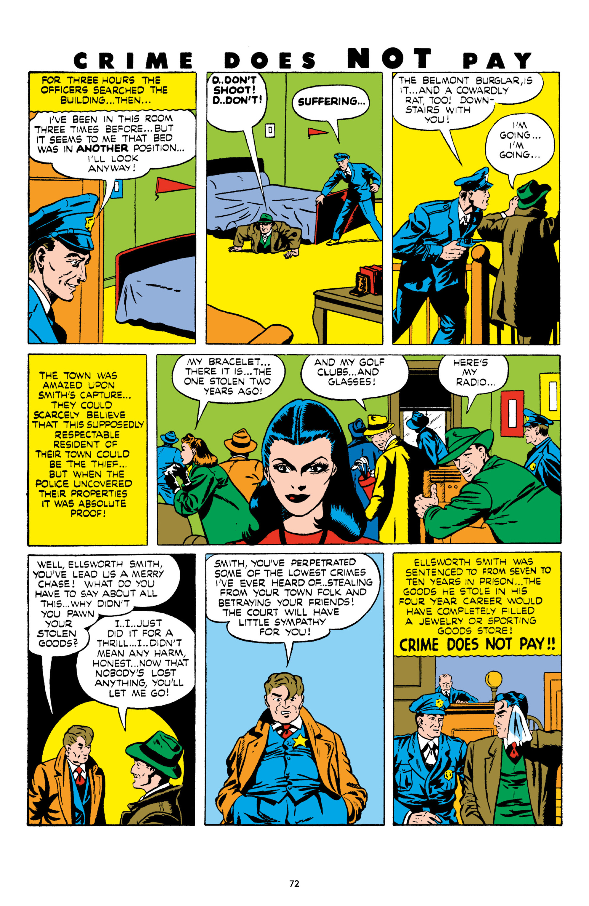 Read online Crime Does Not Pay Archives comic -  Issue # TPB 8 (Part 1) - 73