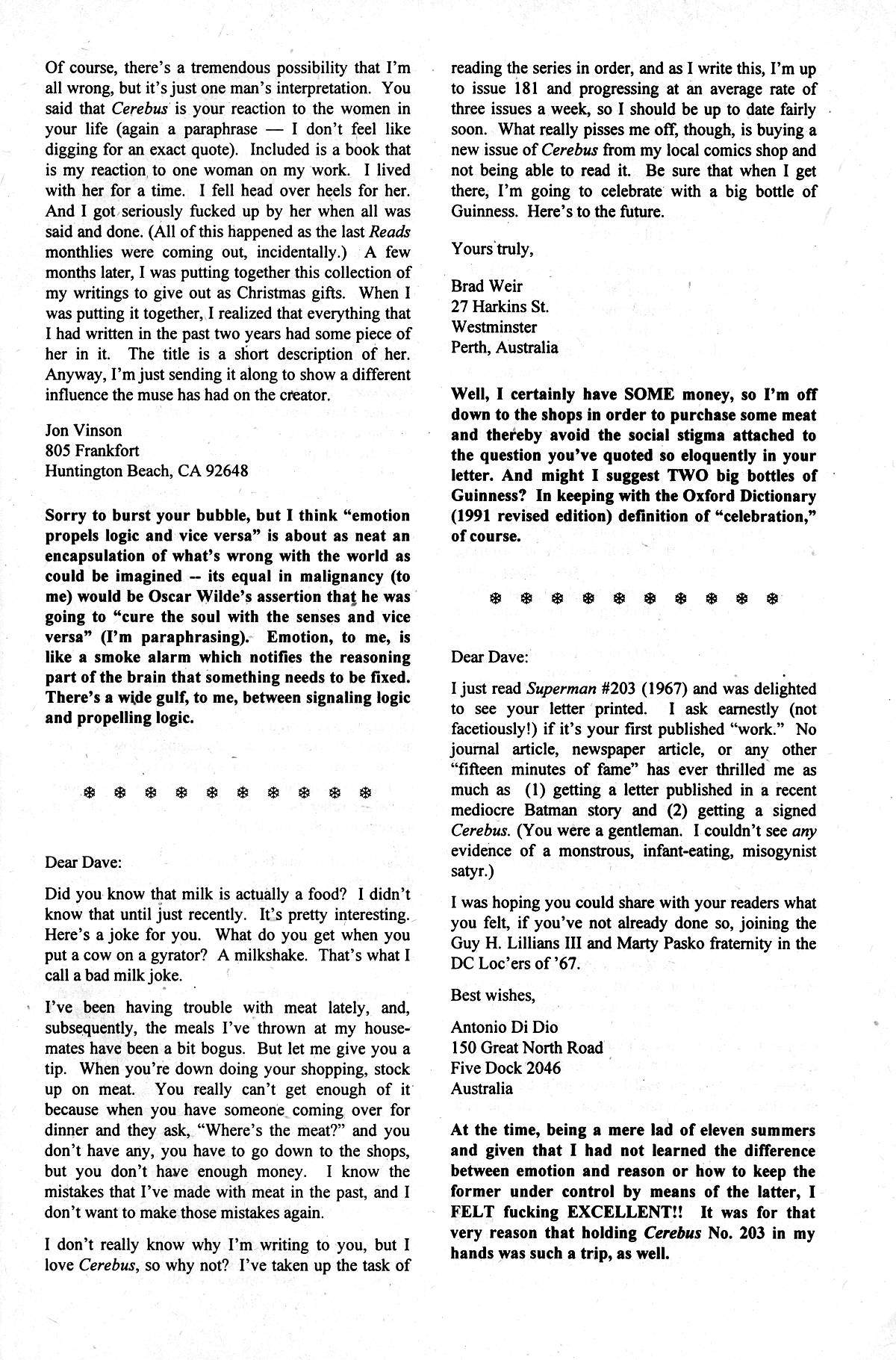 Read online Cerebus comic -  Issue #208 - 25