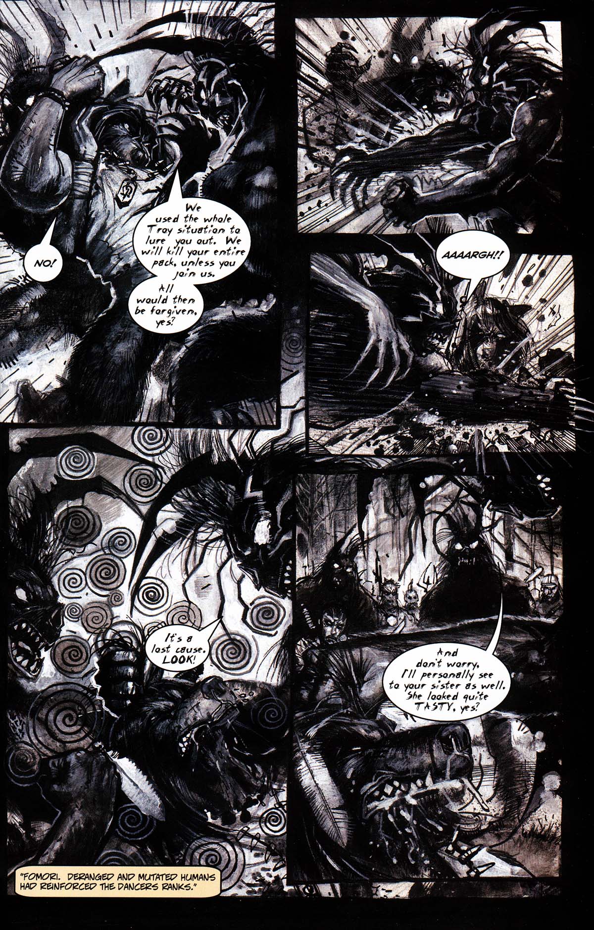 Read online Werewolf the Apocalypse comic -  Issue # Black Furies - 29
