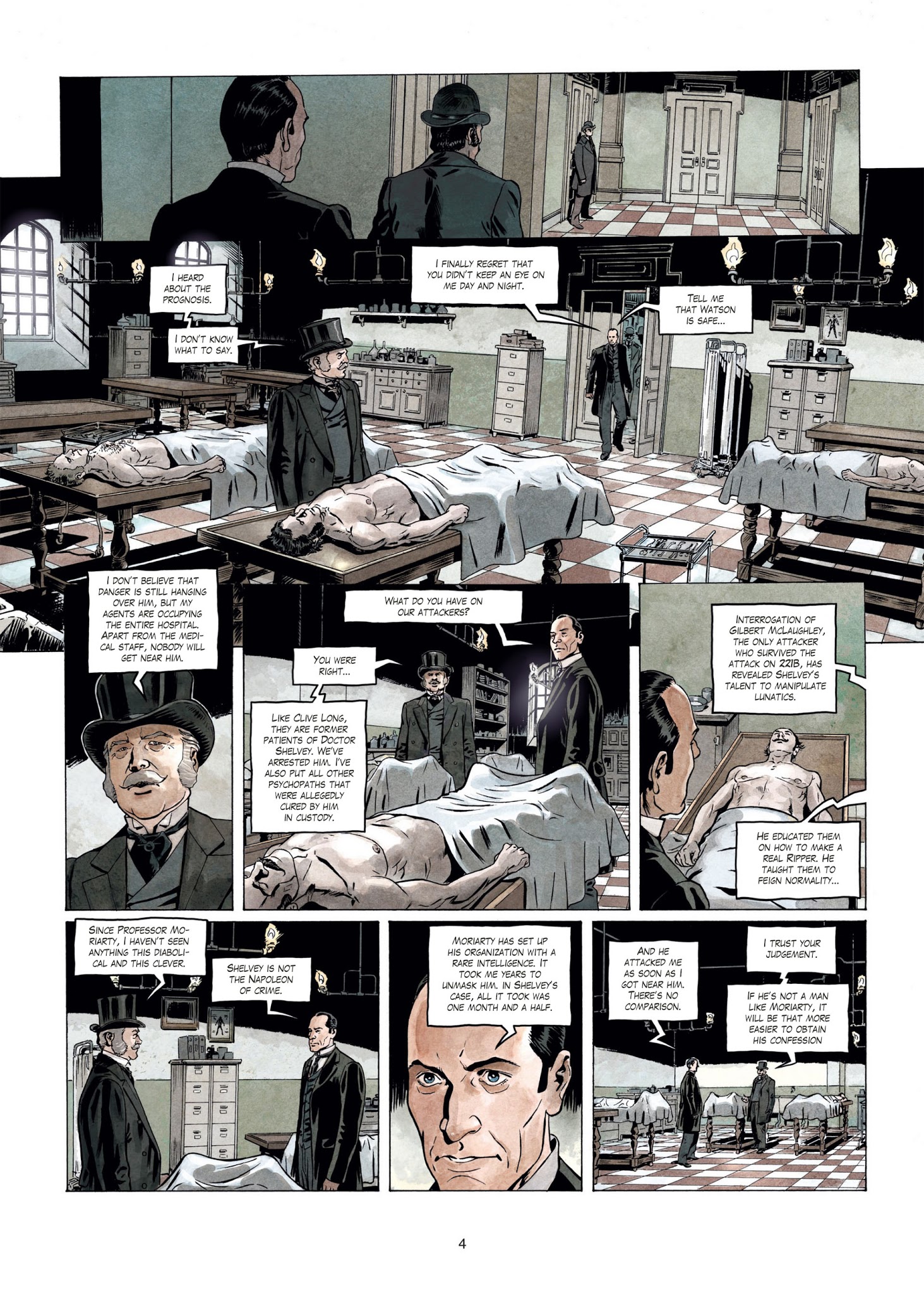 Read online Sherlock Holmes Society comic -  Issue #3 - 4