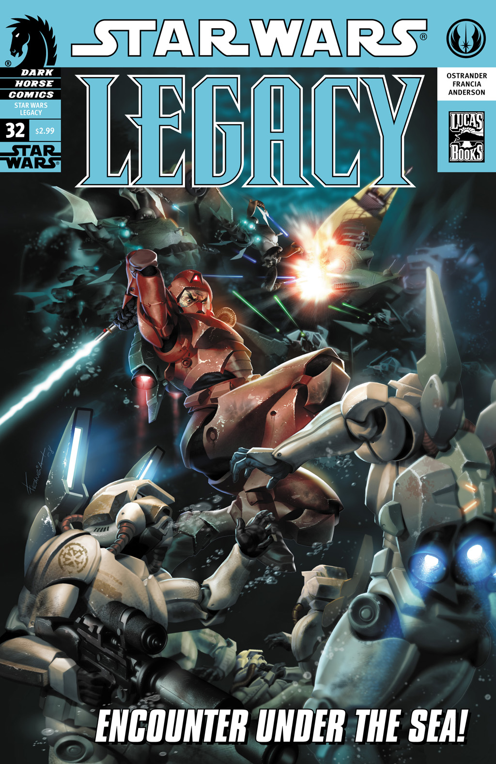 Read online Star Wars: Legacy (2006) comic -  Issue #32 - 1