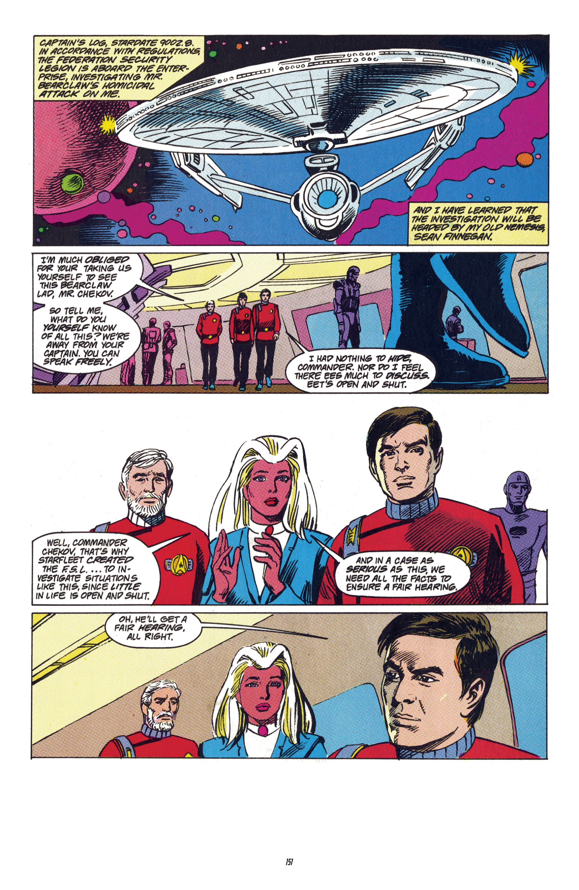 Read online Star Trek Classics comic -  Issue #5 - 147