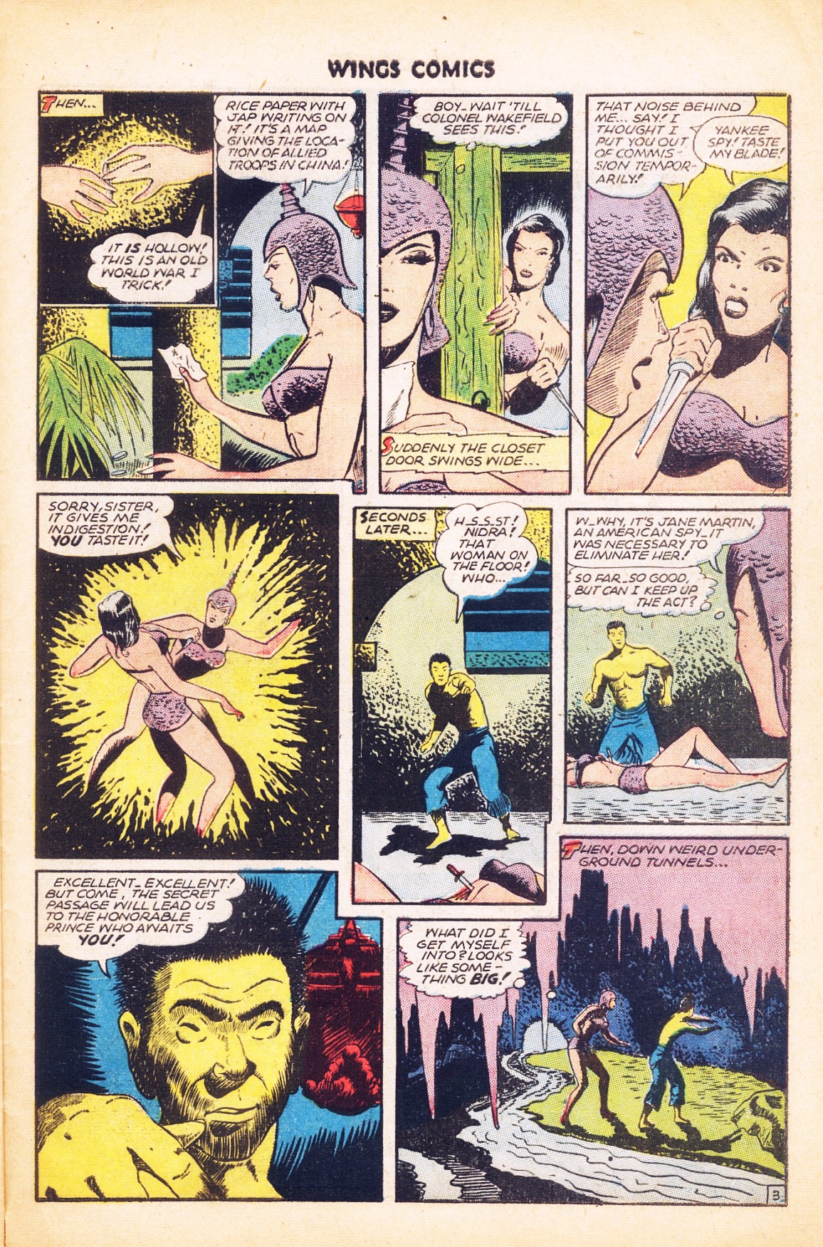 Read online Wings Comics comic -  Issue #62 - 27