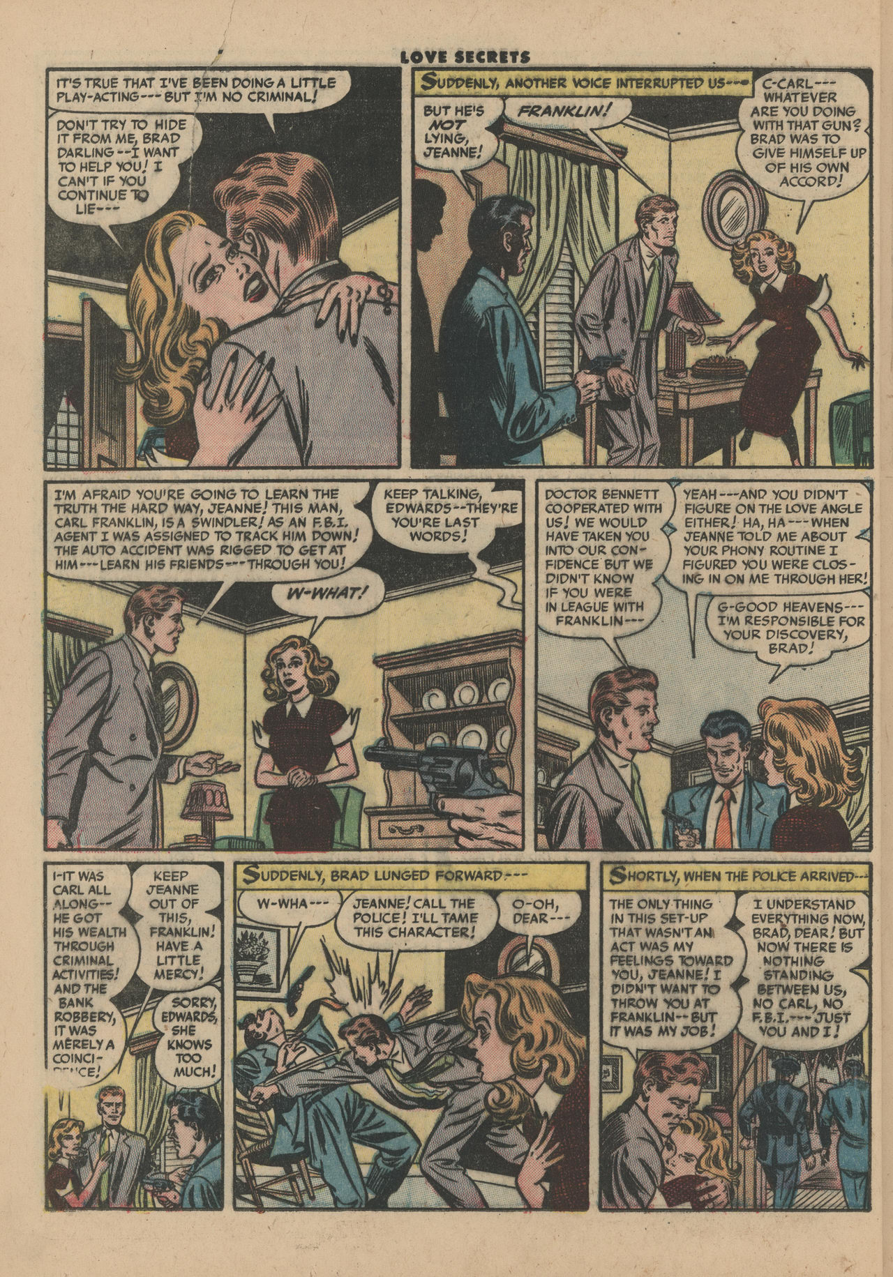 Read online Love Secrets (1953) comic -  Issue #36 - 24