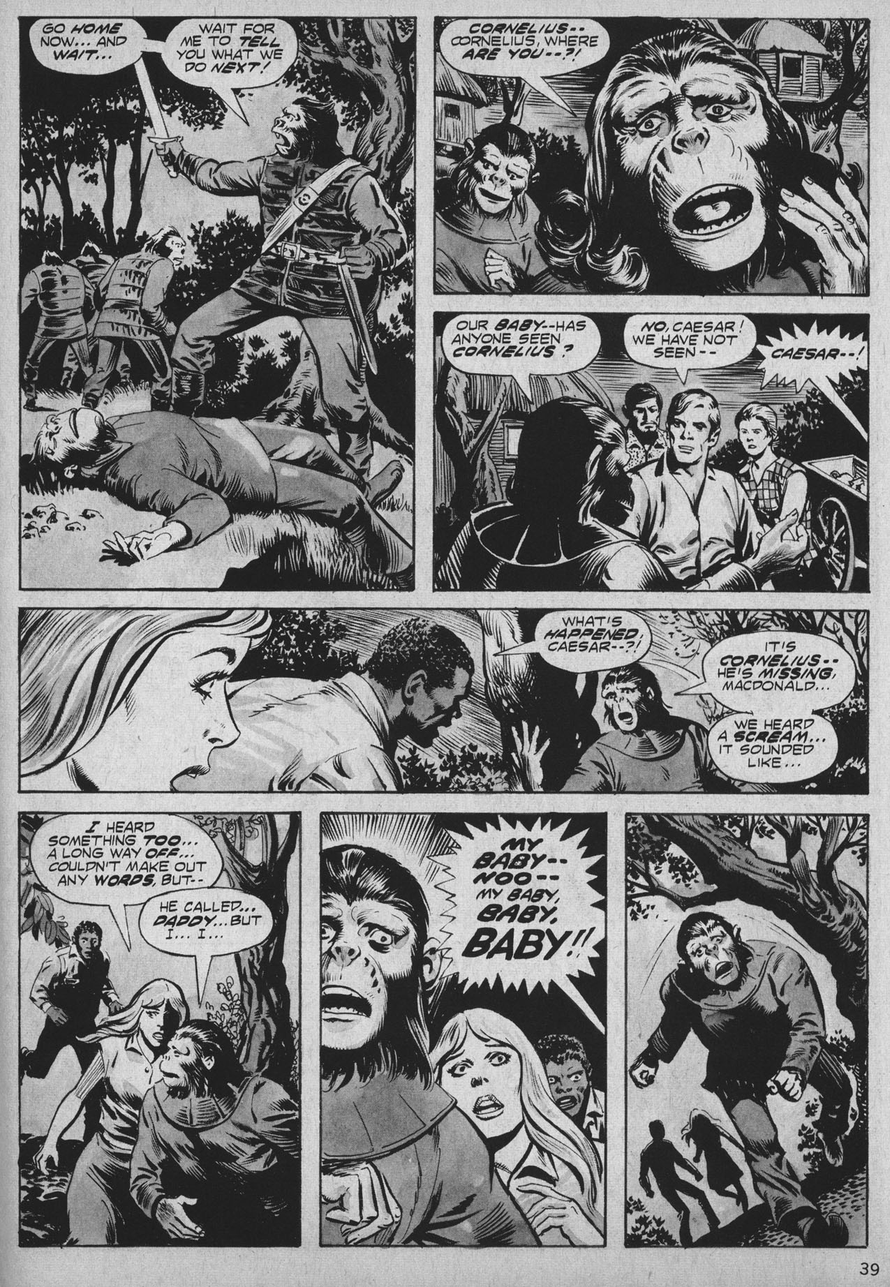 Read online Planet of the Apes comic -  Issue #25 - 38