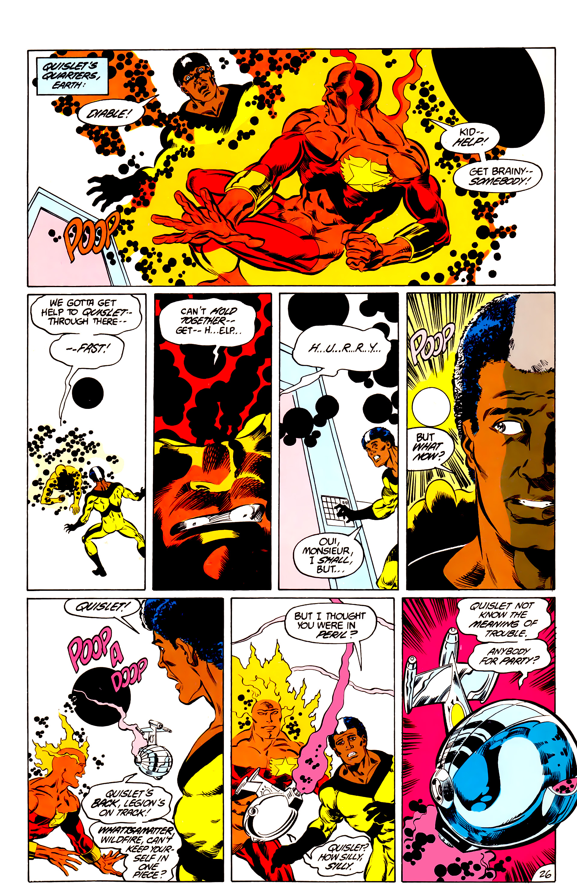 Read online Legion of Super-Heroes (1984) comic -  Issue #44 - 27