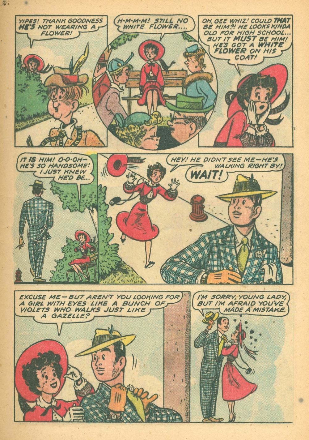 Read online Four Color Comics comic -  Issue #323 - 9