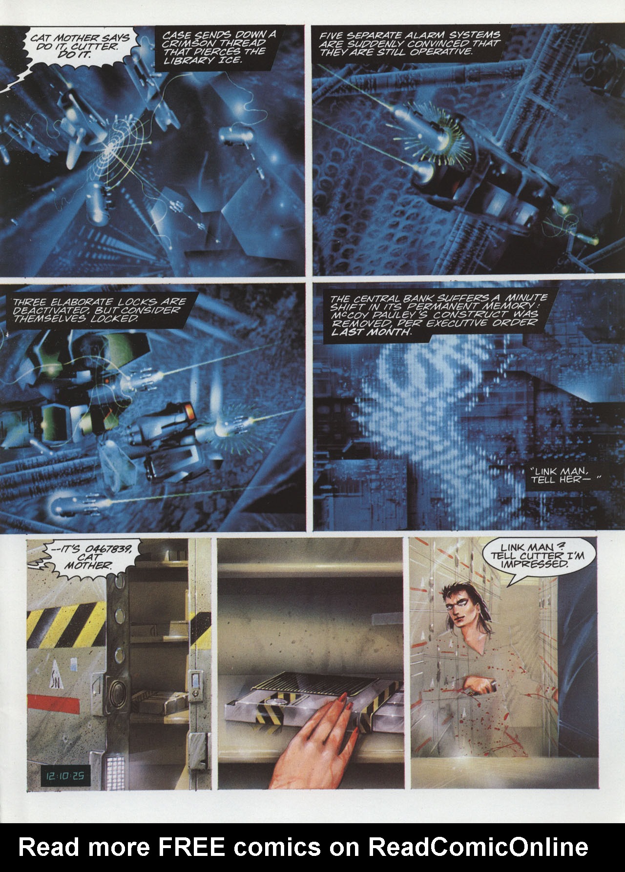 Read online Marvel Graphic Novel comic -  Issue #52 - Neuromancer - 47
