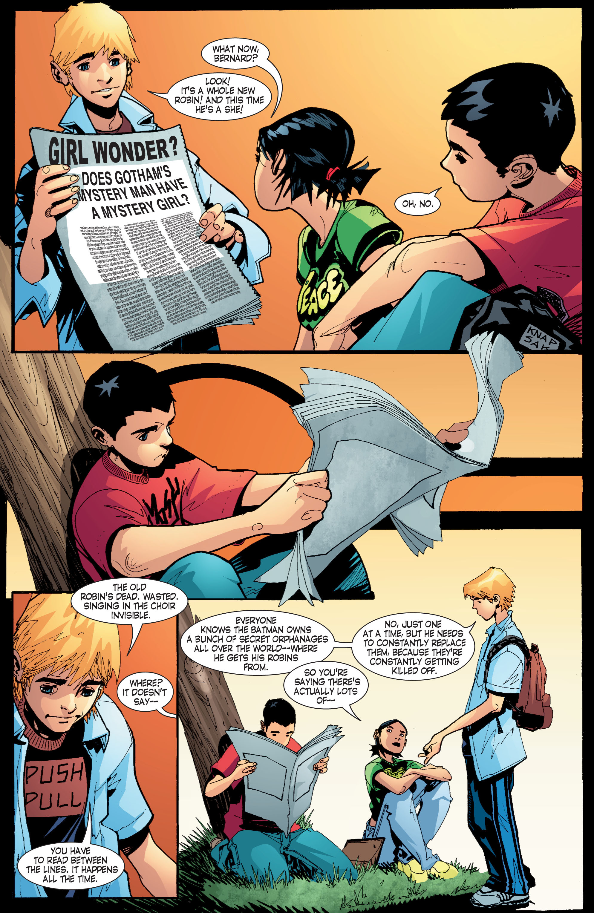 Read online Robin (1993) comic -  Issue #127 - 14