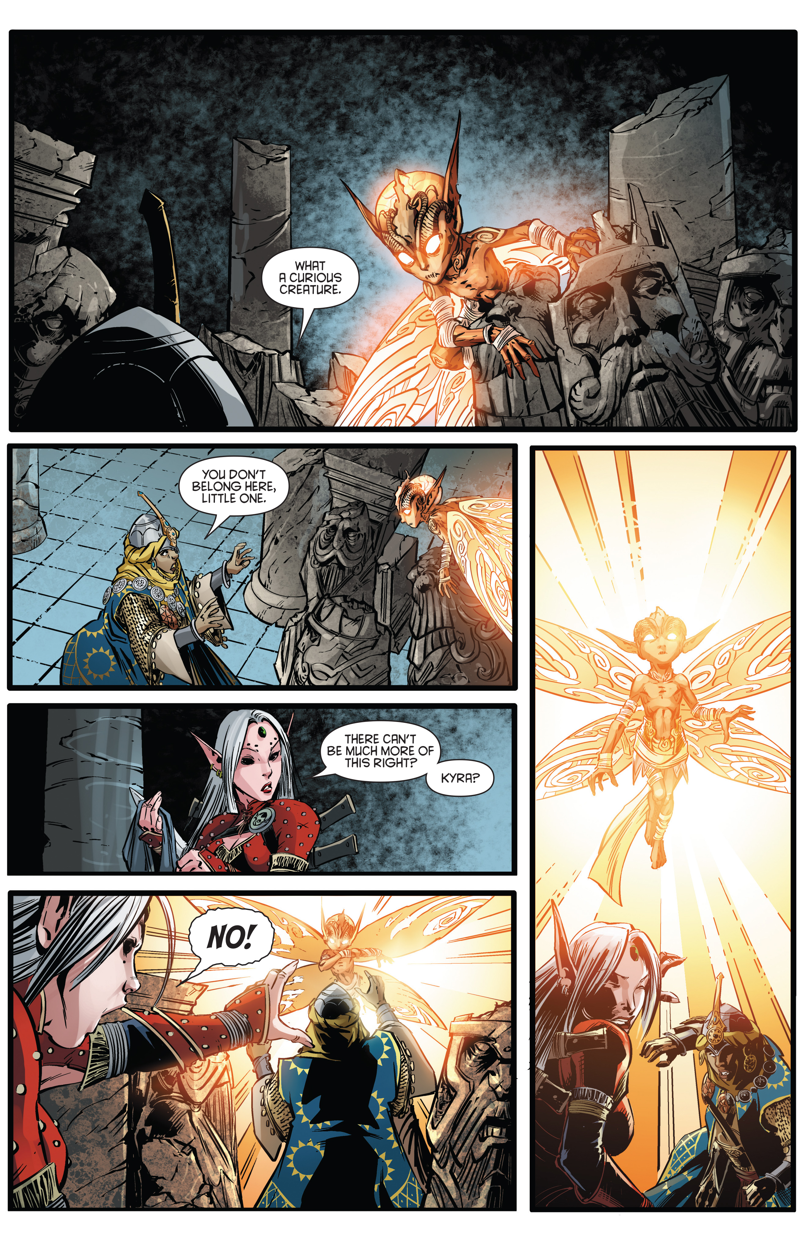 Read online Pathfinder: Hollow Mountain comic -  Issue #5 - 14