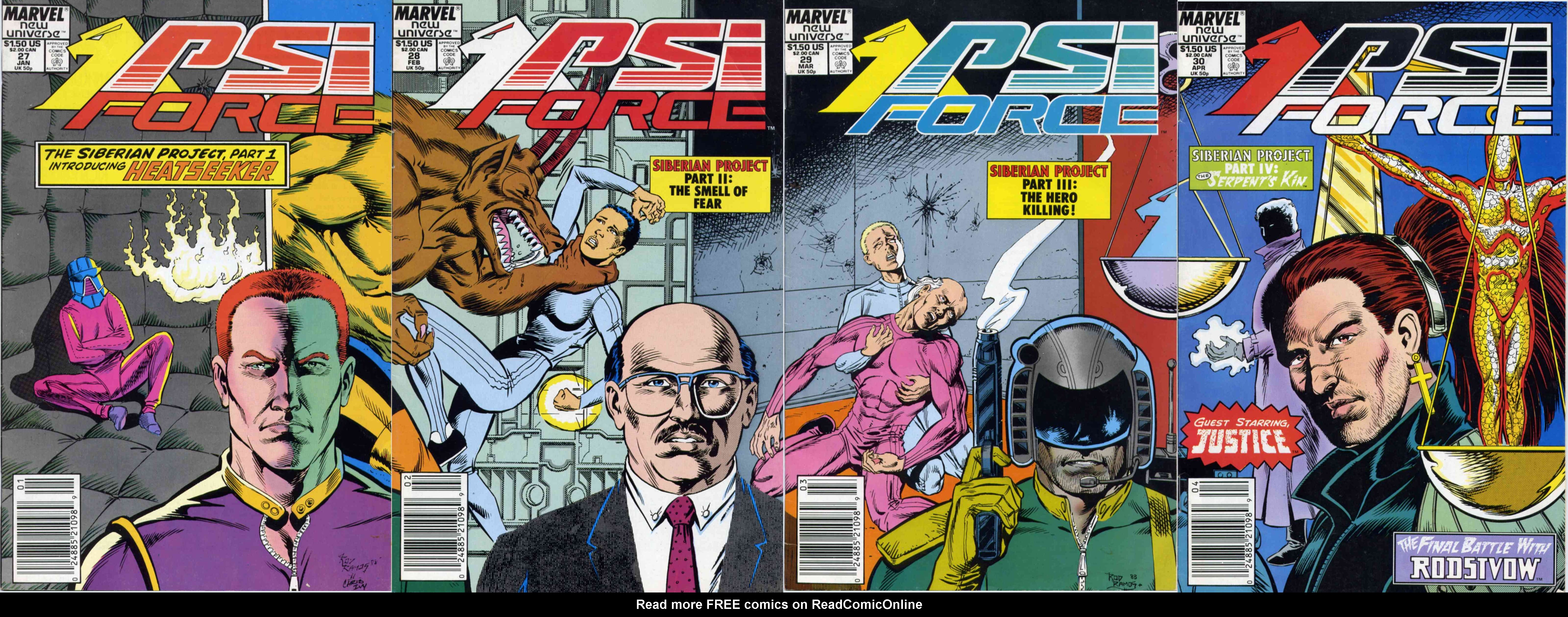Read online Psi-Force comic -  Issue #30 - 36