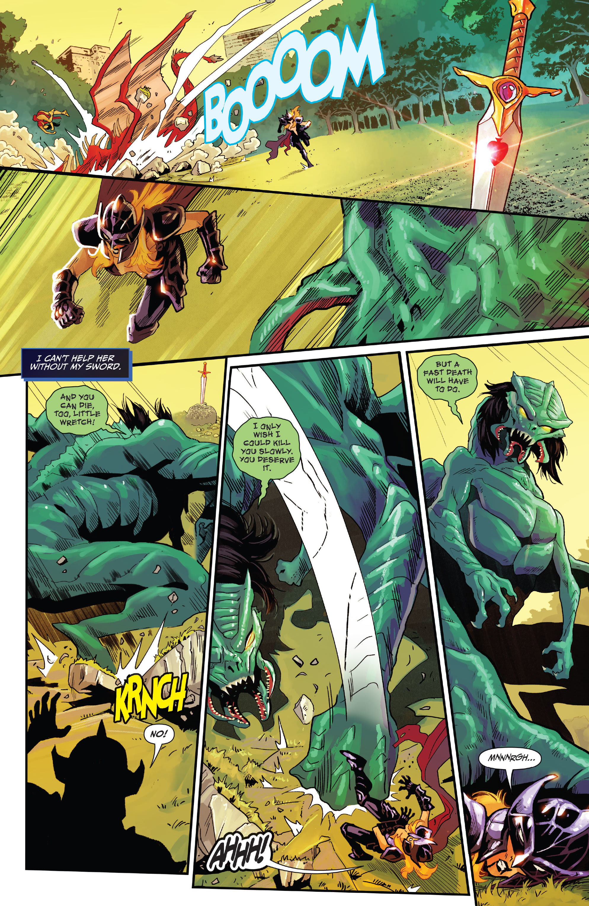 Read online Myths & Legends Quarterly: Black Knight – Fate of Legends comic -  Issue # Full - 64