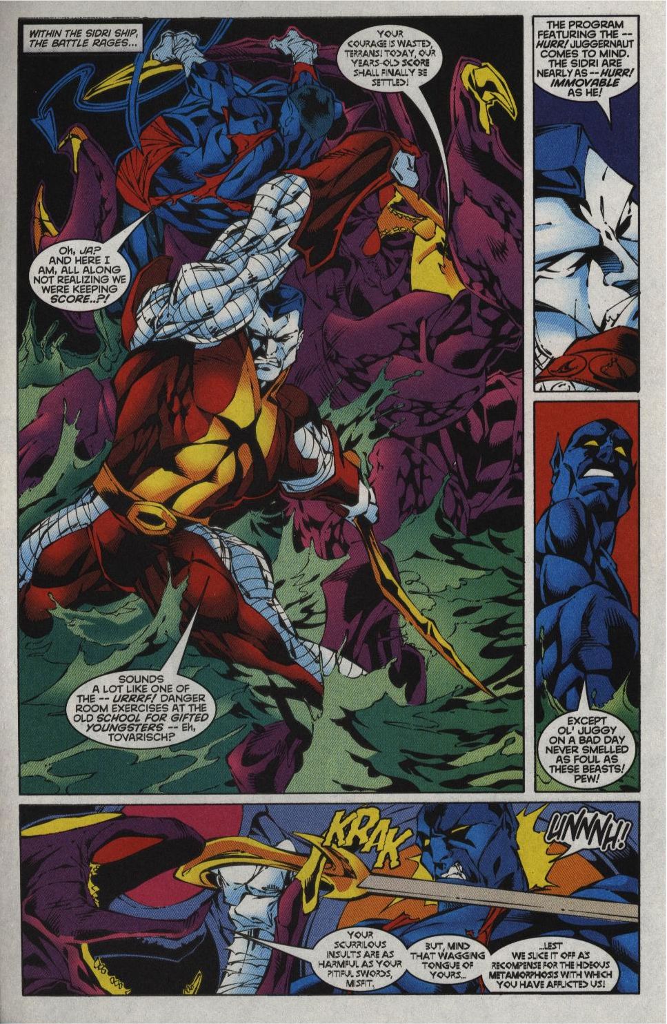 Read online Excalibur (1988) comic -  Issue #117 - 16