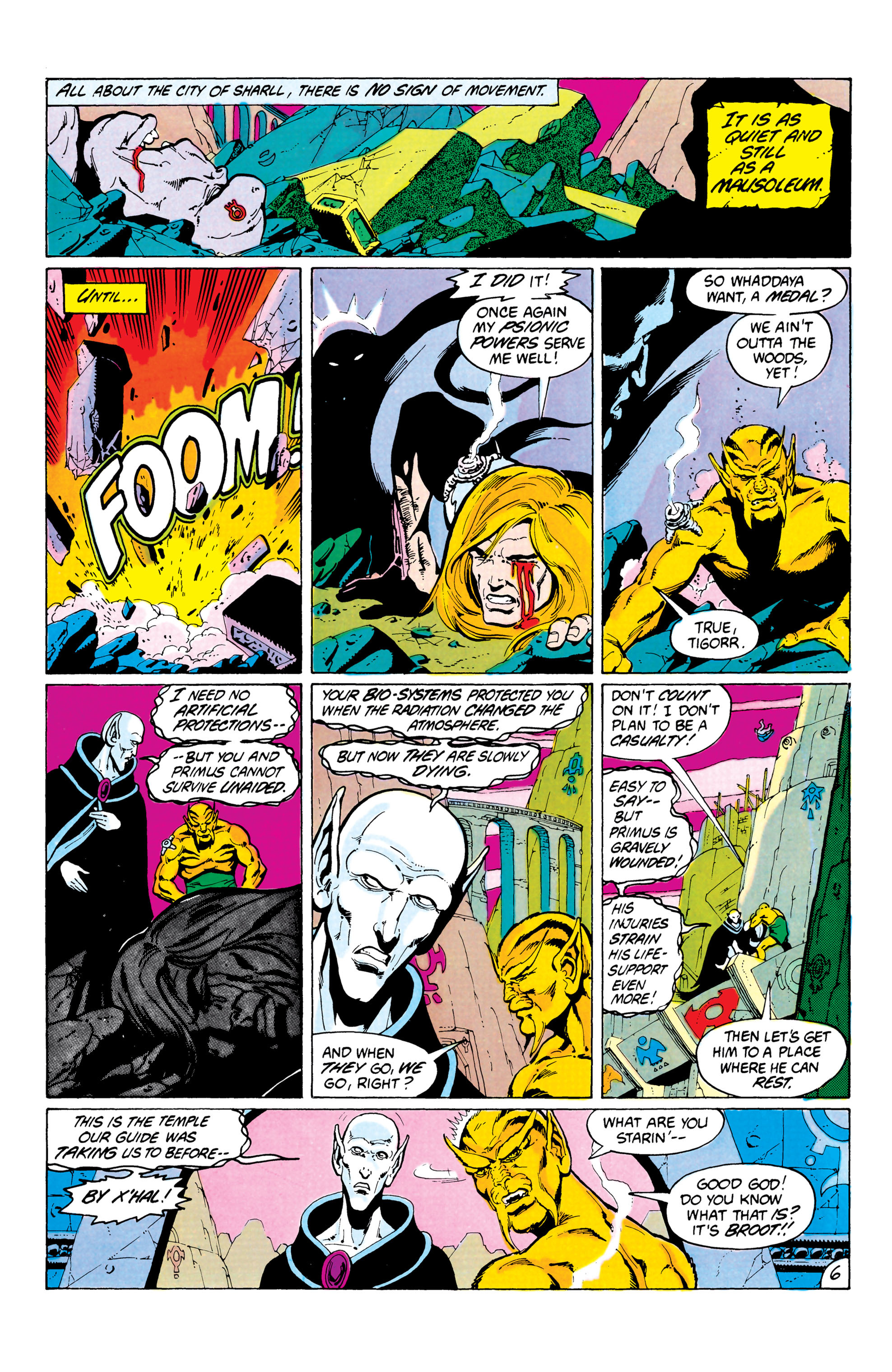 Read online The Omega Men (1983) comic -  Issue #2 - 7