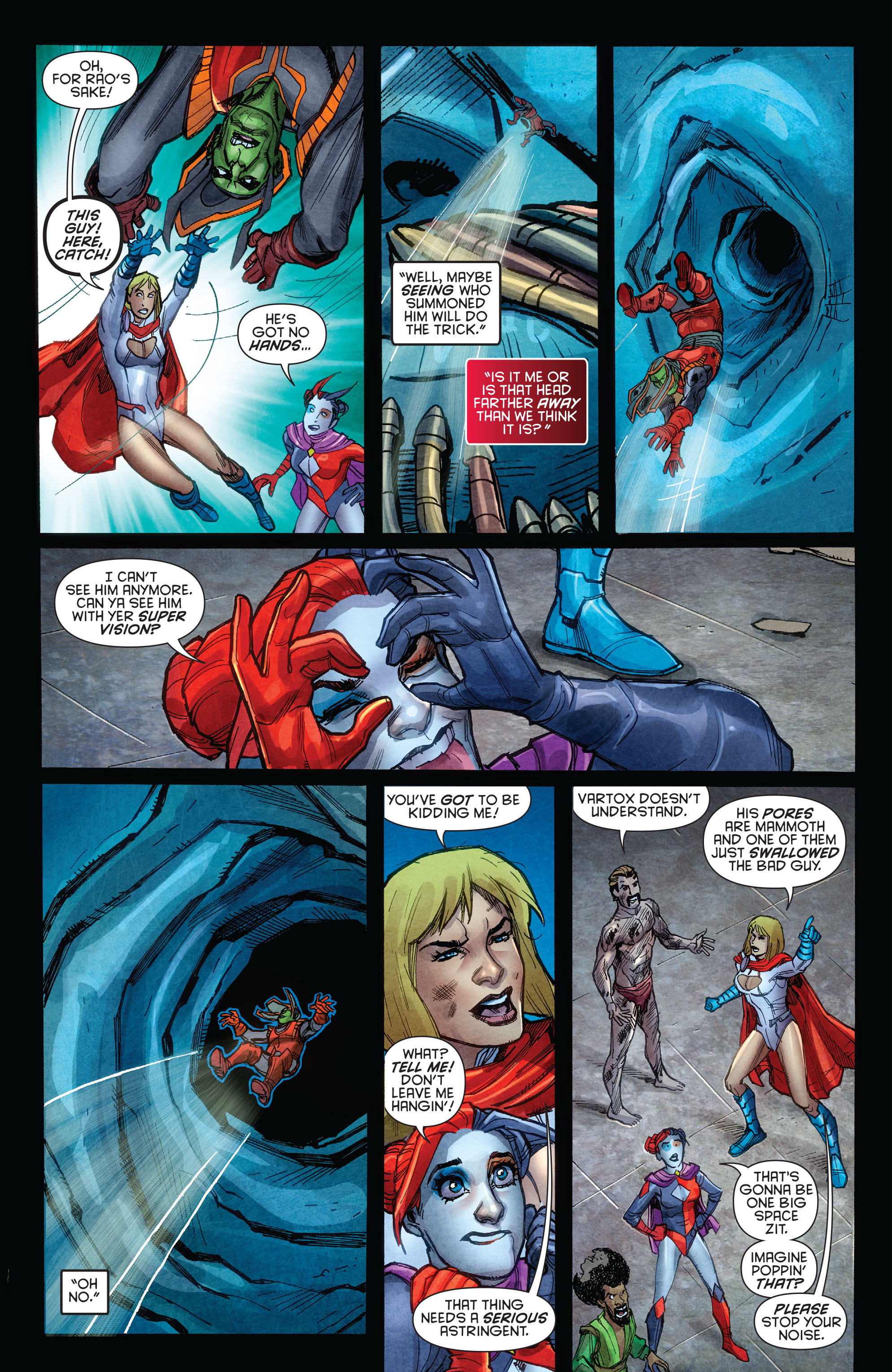 Read online Harley Quinn and Power Girl comic -  Issue #5 - 5